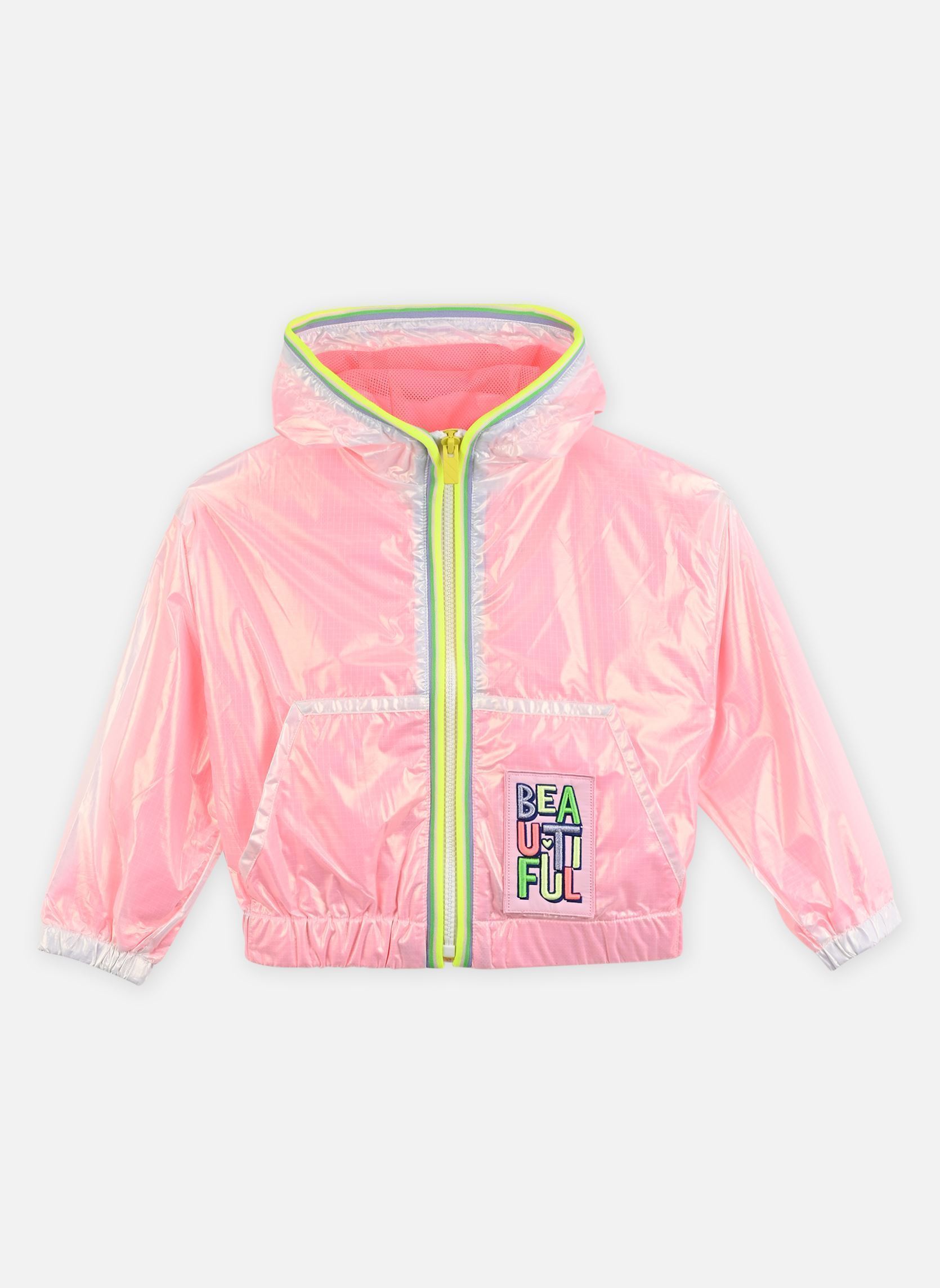Vestes imperméables et coupe-vents U21897 fille rose Billieblush Vestes imperméables et coupe-vents U21897 fille rose NACRE