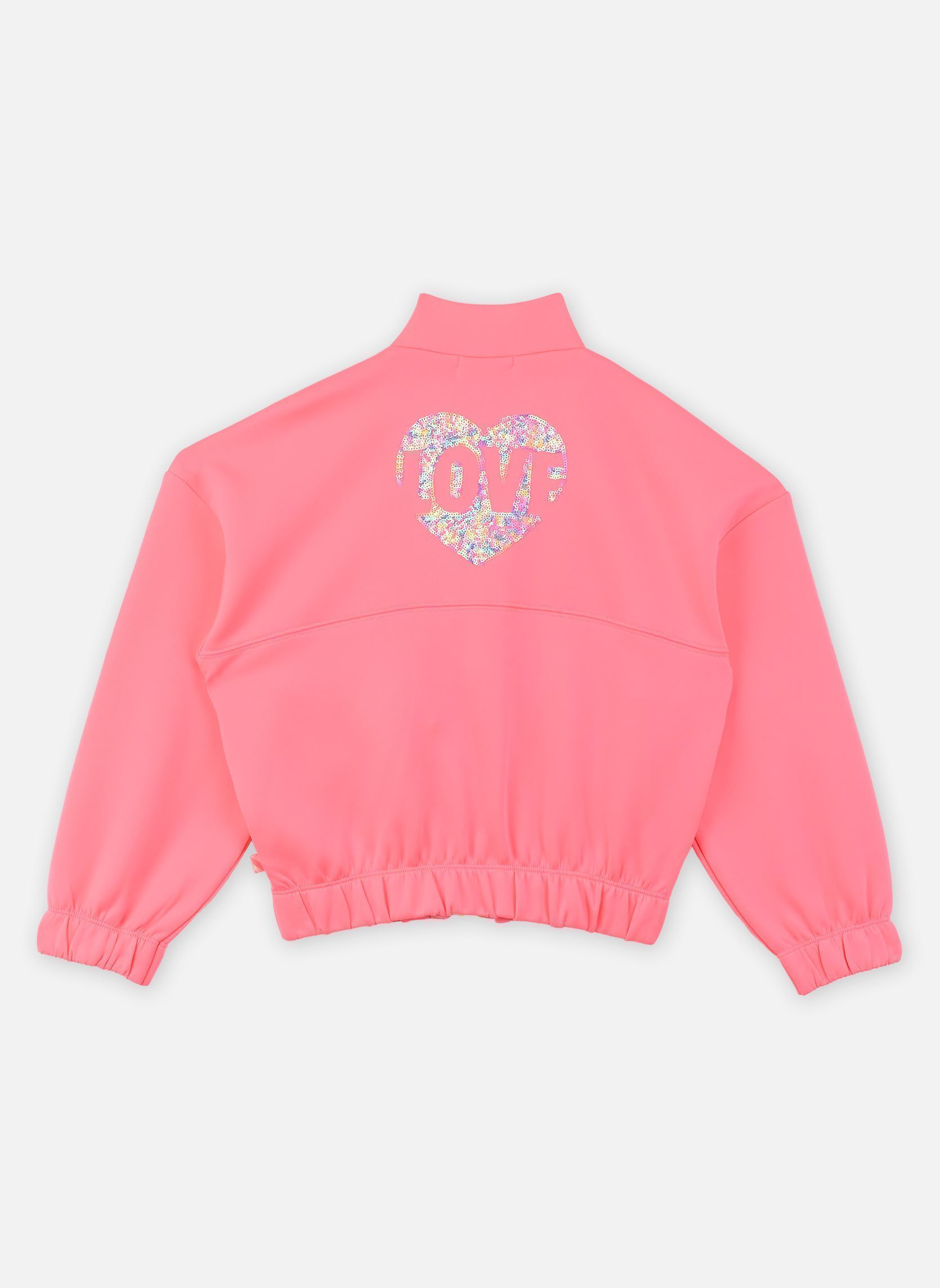 Strickjacken und Westen U21900 mädchen rosa Billieblush Strickjacken und Westen U21900 mädchen rosa Rose Fluo