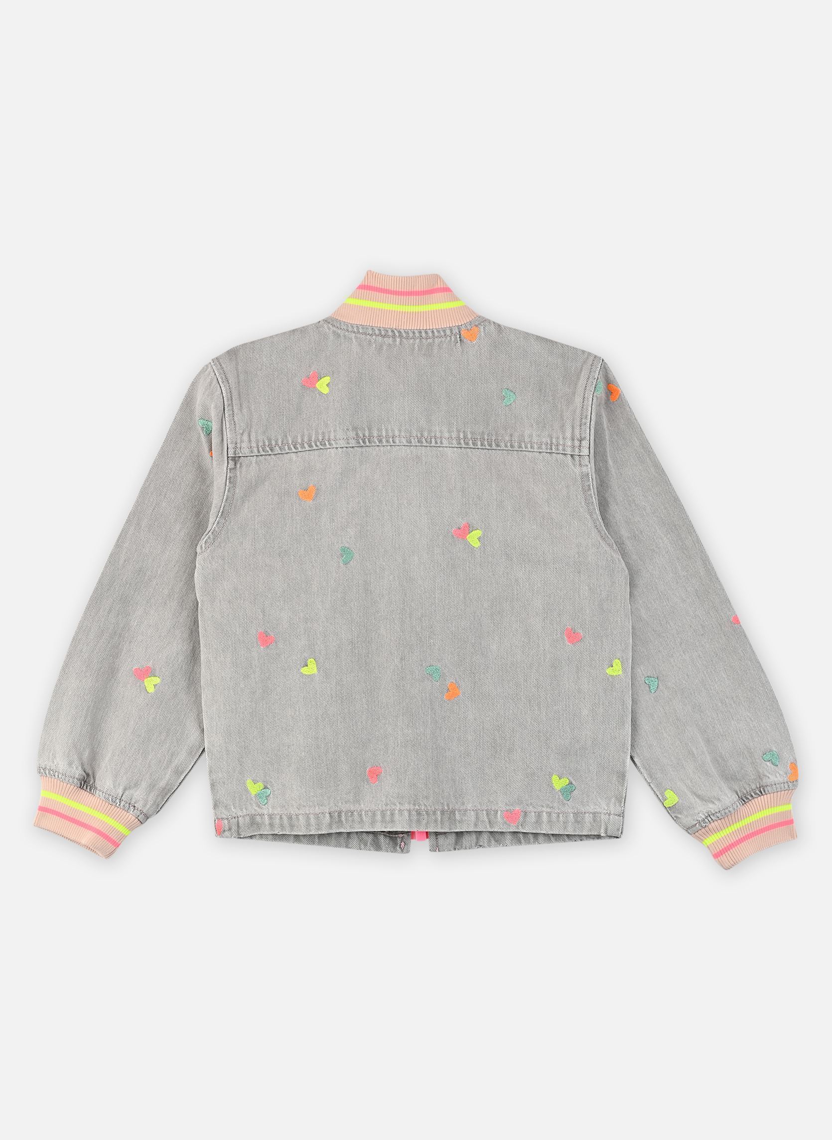 Vestes U21909 fille gris Billieblush Vestes U21909 fille gris DENIM GREY