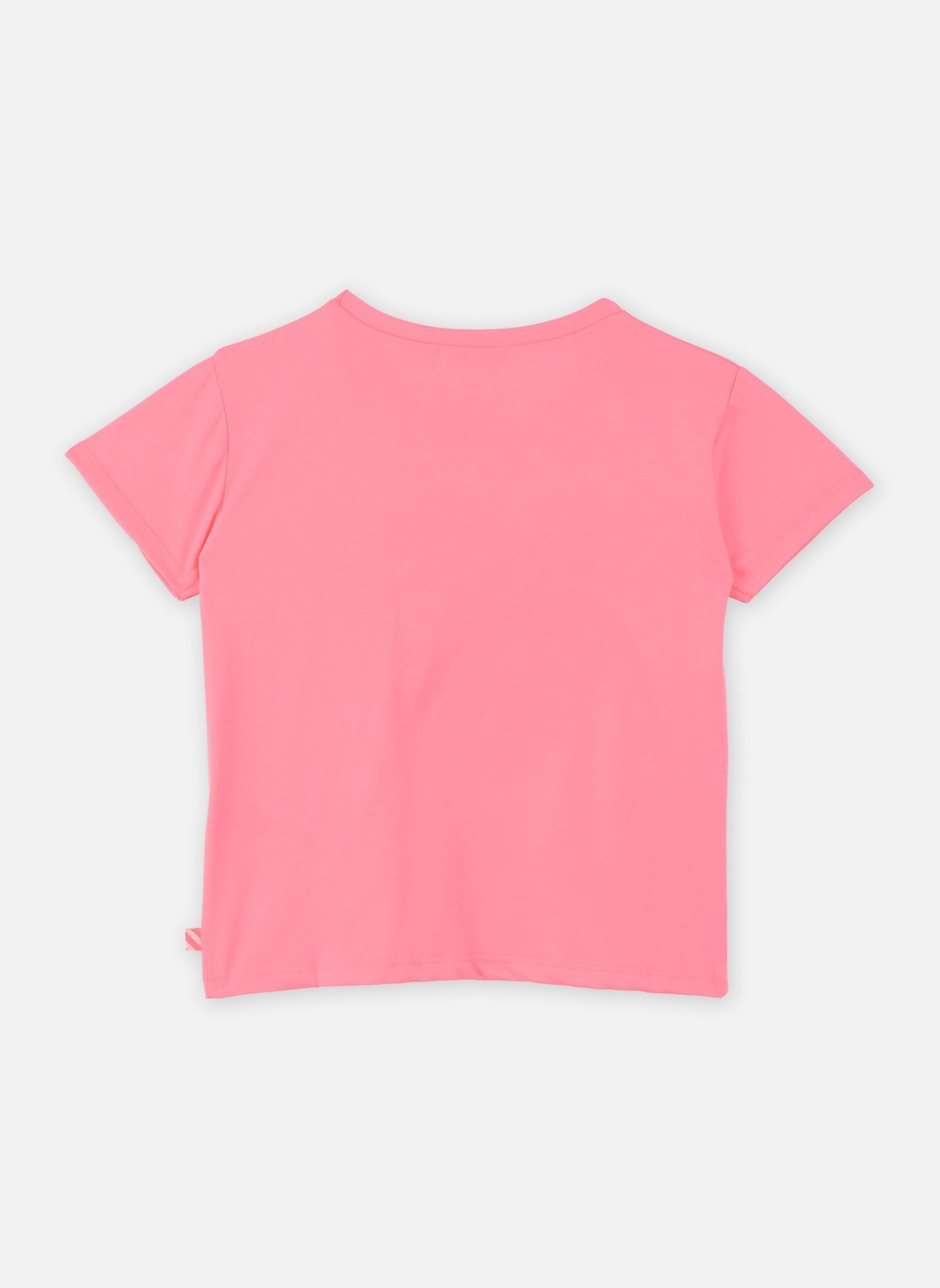 Camisetas de manga corta U21957 niña rosa Billieblush Camisetas de manga corta U21957 niña rosa ROSE FLUO