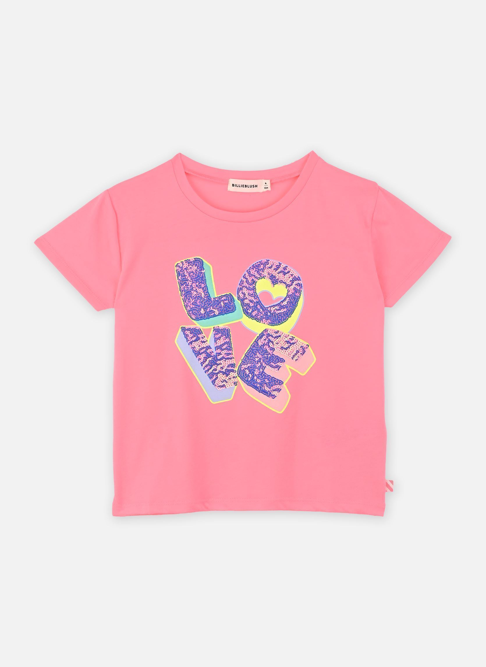 Camisetas de manga corta U21957 niña rosa Billieblush Camisetas de manga corta U21957 niña rosa ROSE FLUO