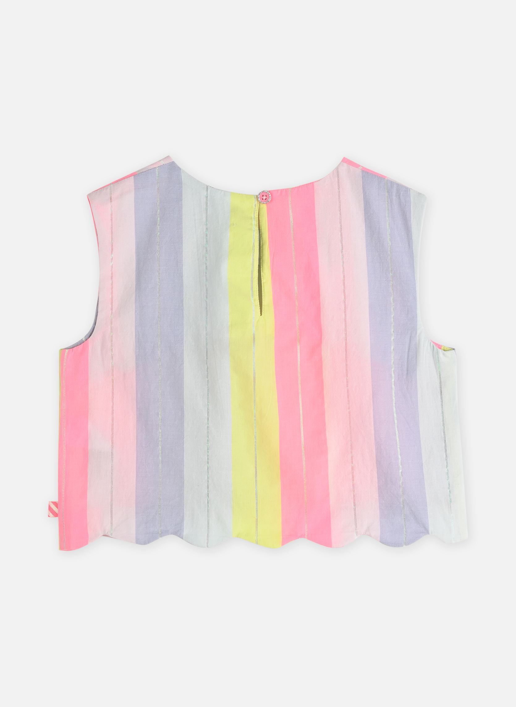 Débardeurs U21983 fille multicolore Billieblush Débardeurs U21983 fille multicolore MULTICO