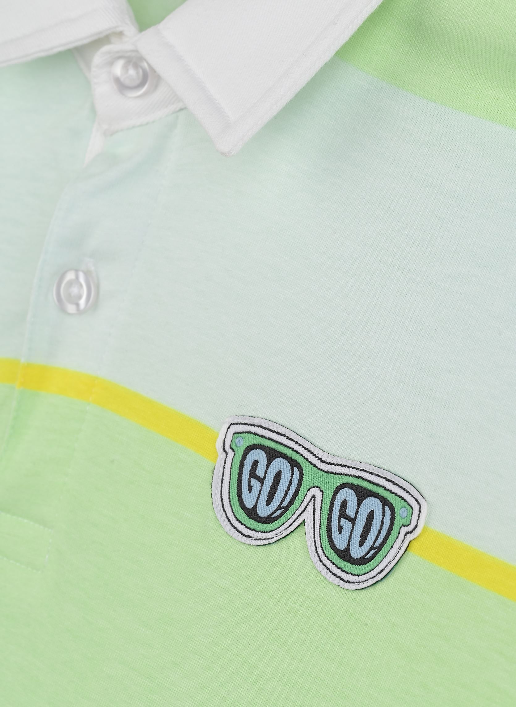 Kurzarm-T-Shirts U22161 jungen grün Billieblush Kurzarm-T-Shirts U22161 jungen grün VERT CLAIR