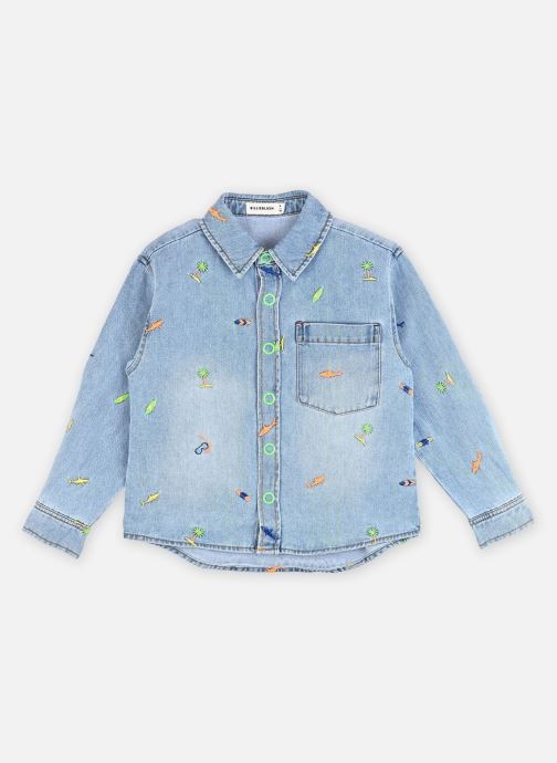Billieblush Chemises manches longues U22185 garçon bleu