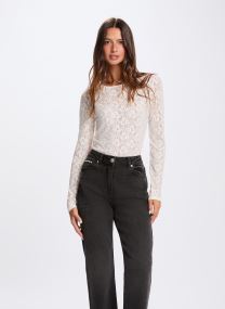 Tee-shirts manches longues 261-THAKO femme blanc