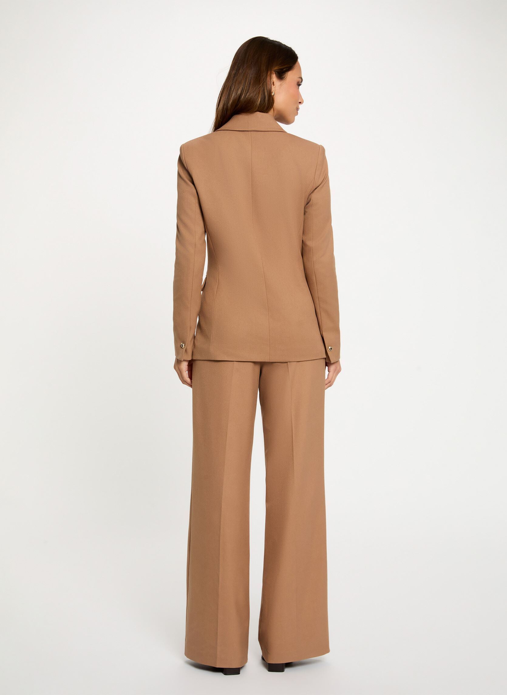 Vestes de blazer 261-VFALI.F femme marron Morgan Vestes de blazer 261-VFALI.F femme marron MARRON GLACE M
