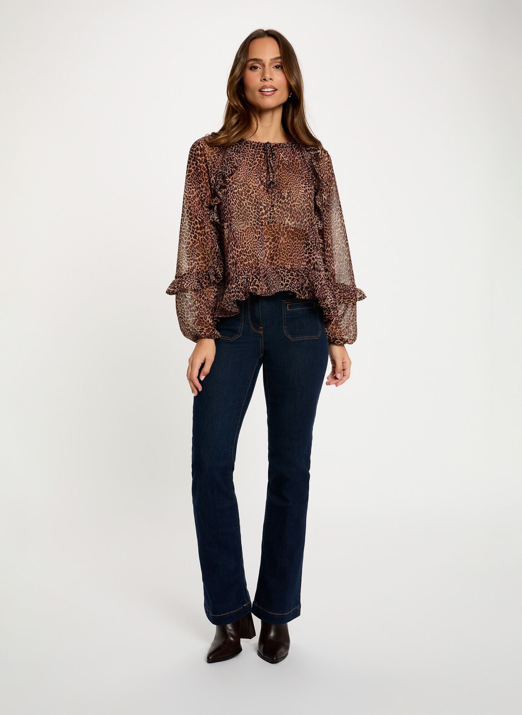 Blouses manches longues 261-OWAY.F femme multicolore Morgan Blouses manches longues 261-OWAY.F femme multicolore MULTICO