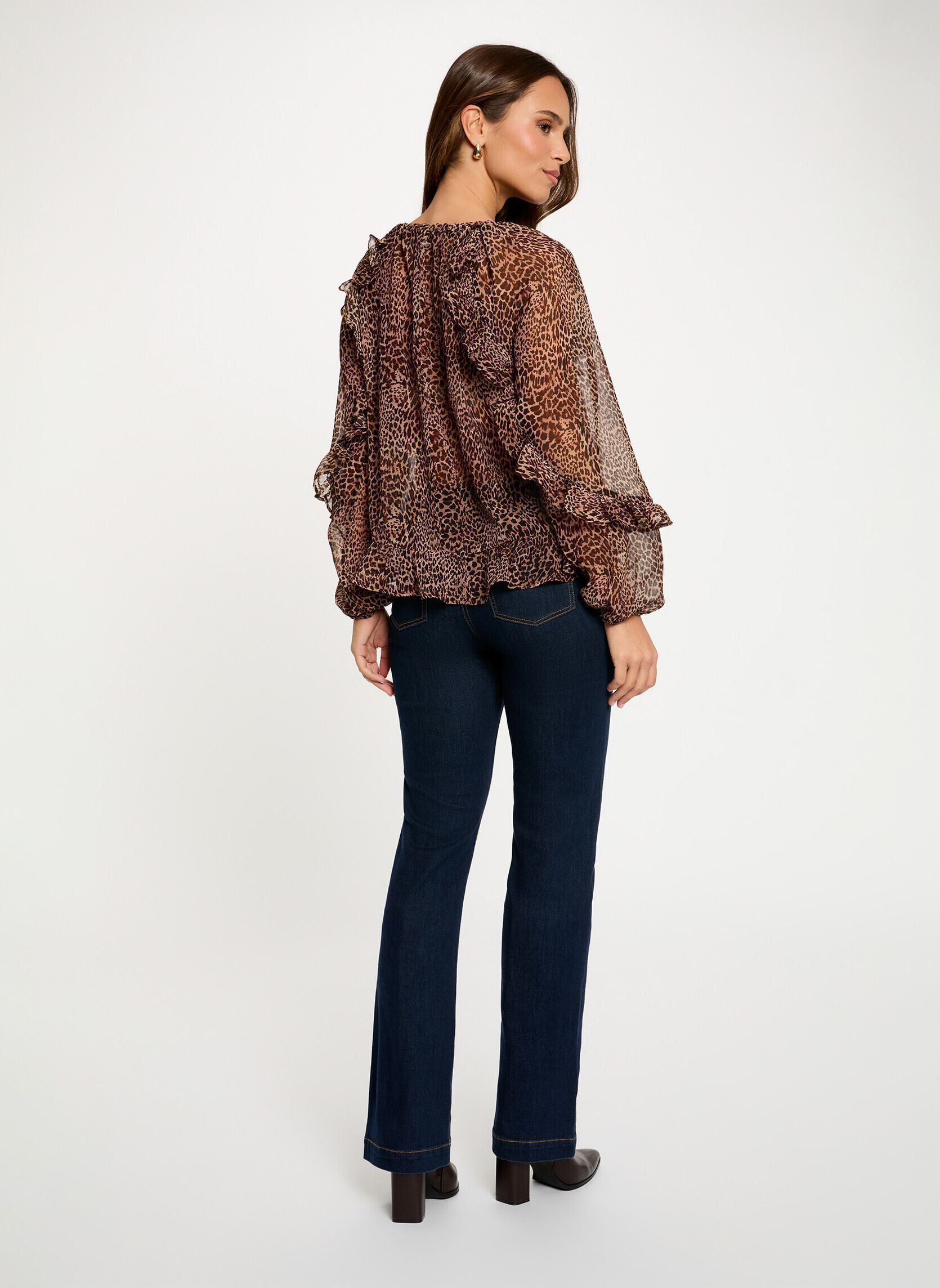 Blouses manches longues 261-OWAY.F femme multicolore Morgan Blouses manches longues 261-OWAY.F femme multicolore MULTICO