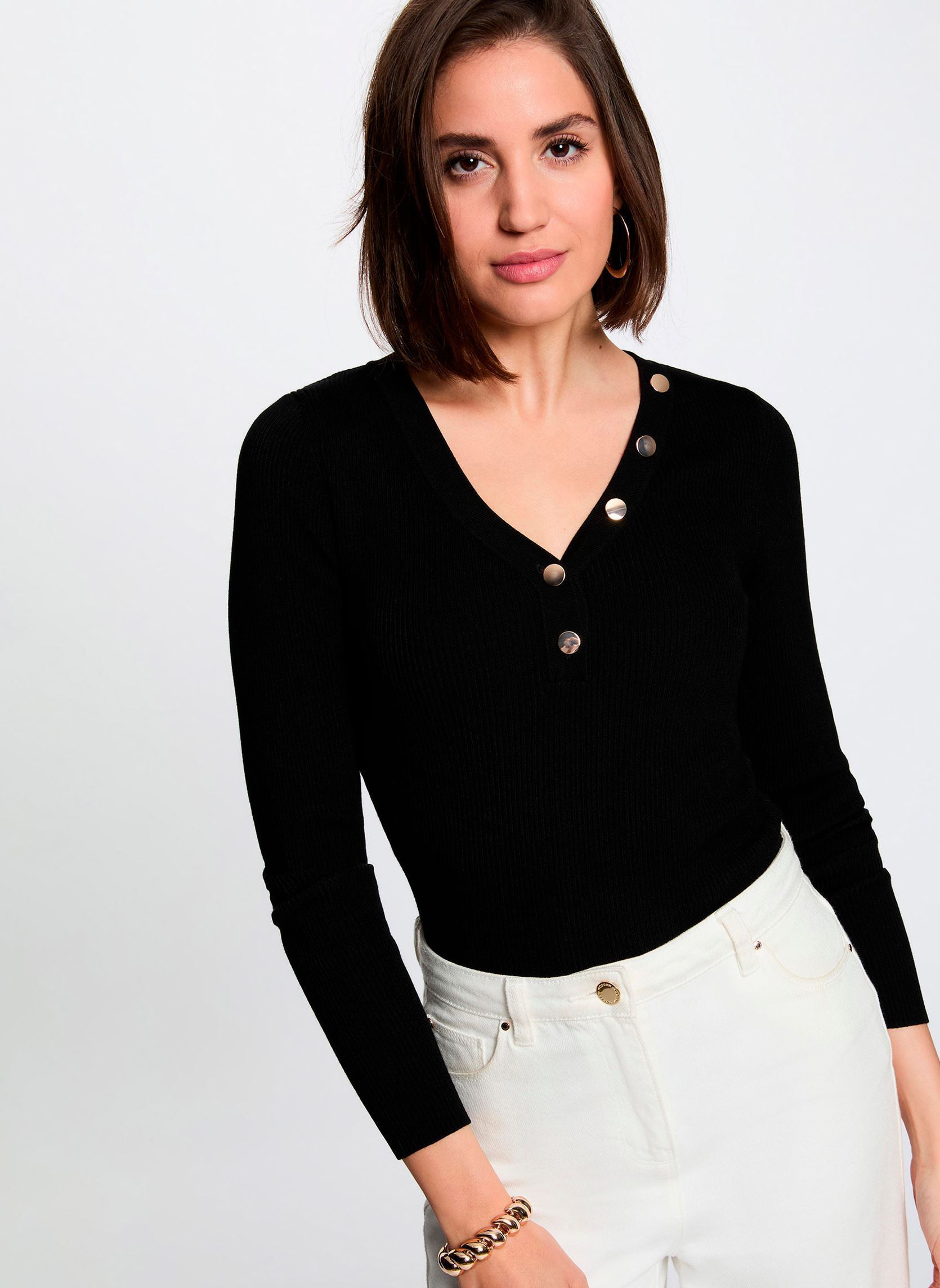 Truien 261-MBANBIN dames zwart Morgan Truien 261-MBANBIN dames zwart NOIR M