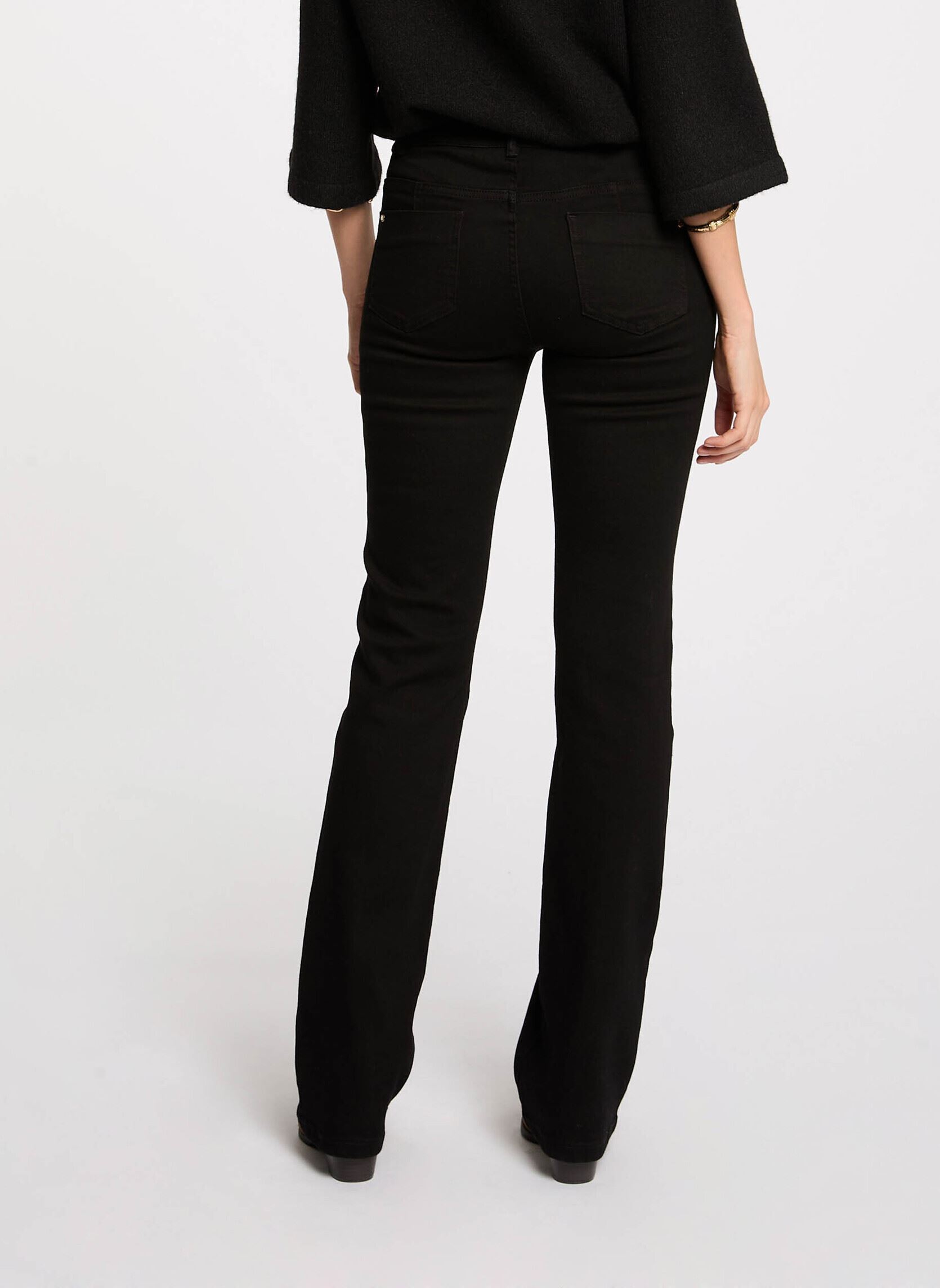 Jeans flare 241-POLEN femme noir Morgan Jeans flare 241-POLEN femme noir NOIR