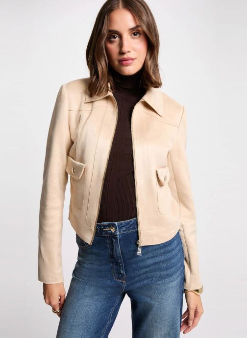 Morgan Vestes 261-GELATO femme marron