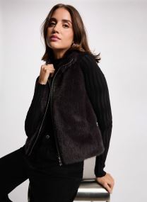 Vestes sans manches 261-GFURO femme noir
