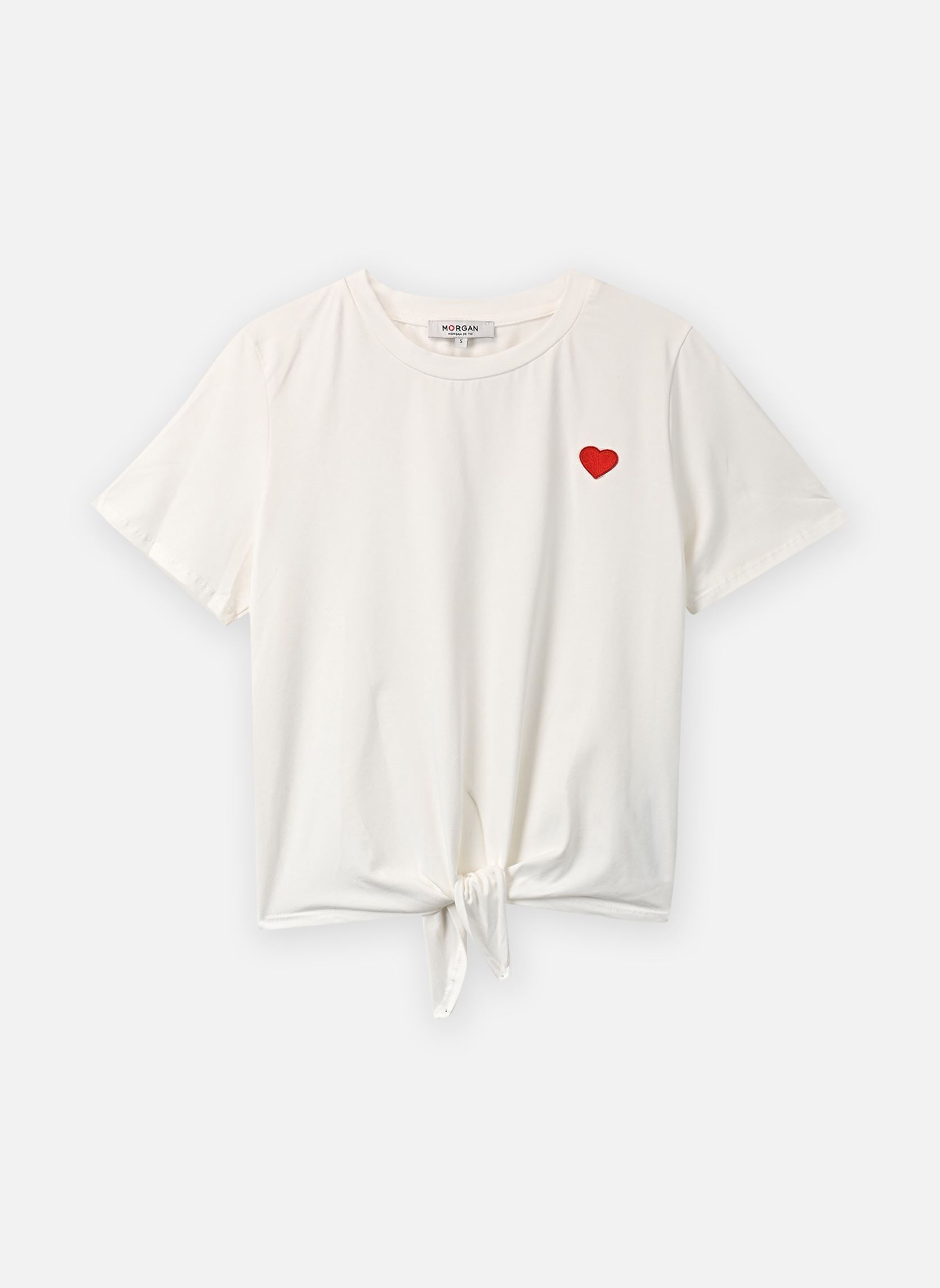 Tee-shirts 251-DAN femme blanc Morgan Tee-shirts 251-DAN femme blanc OFF WHITE M