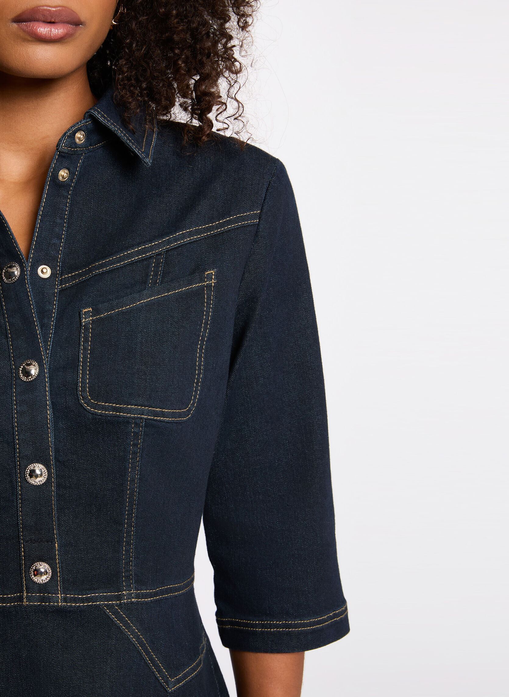 Robes 261-REXAS femme bleu Morgan Robes 261-REXAS femme bleu DENIM BRUT
