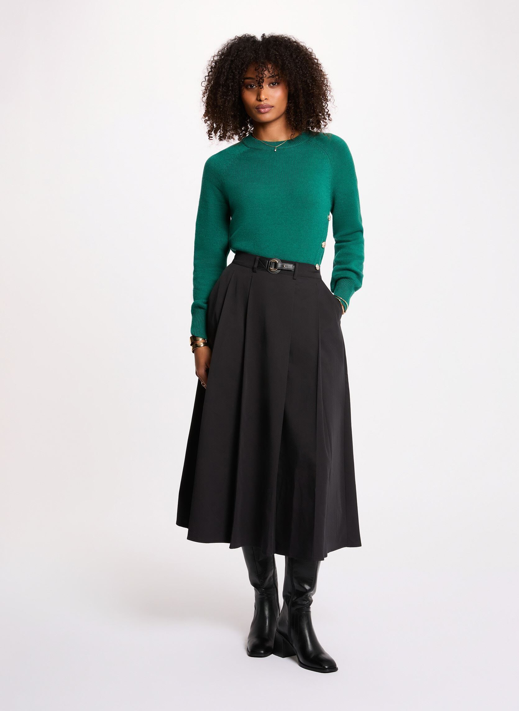 Pullover 261-MAXI damen grün Morgan Pullover 261-MAXI damen grün AVENTURINE