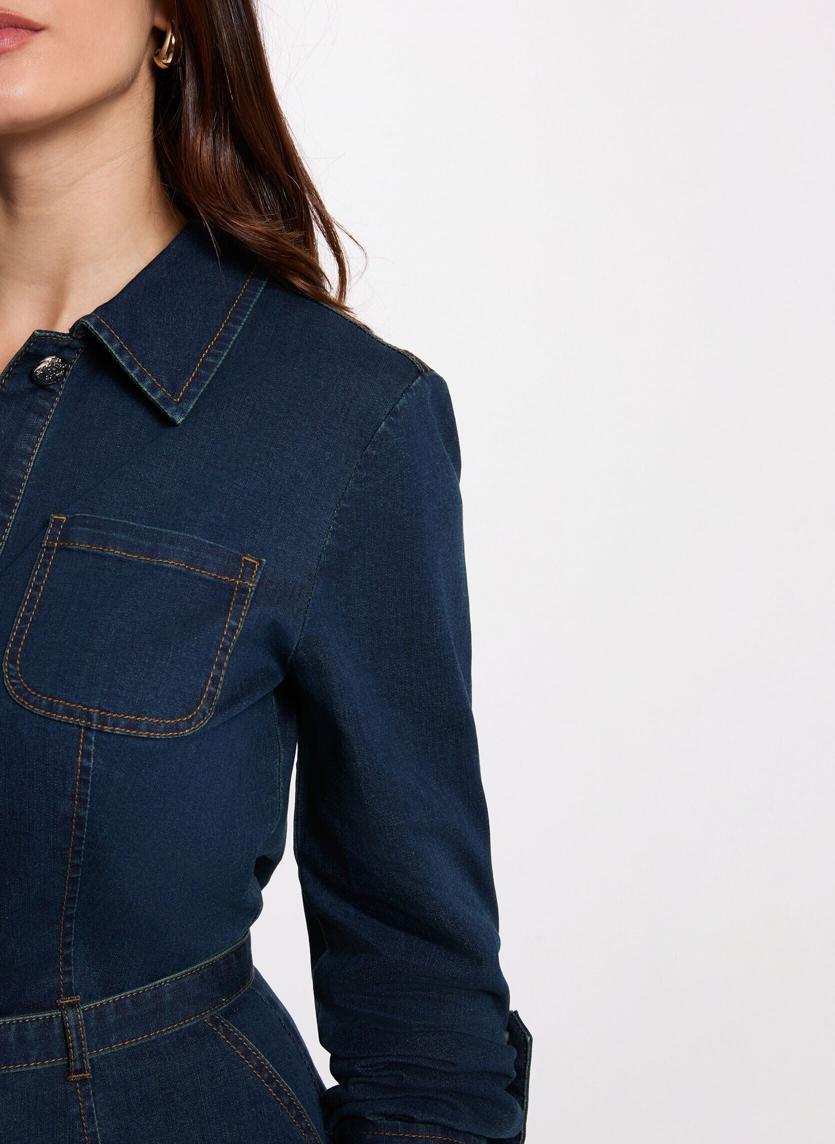 Robes 261-RODEX femme bleu Morgan Robes 261-RODEX femme bleu DENIM BRUT