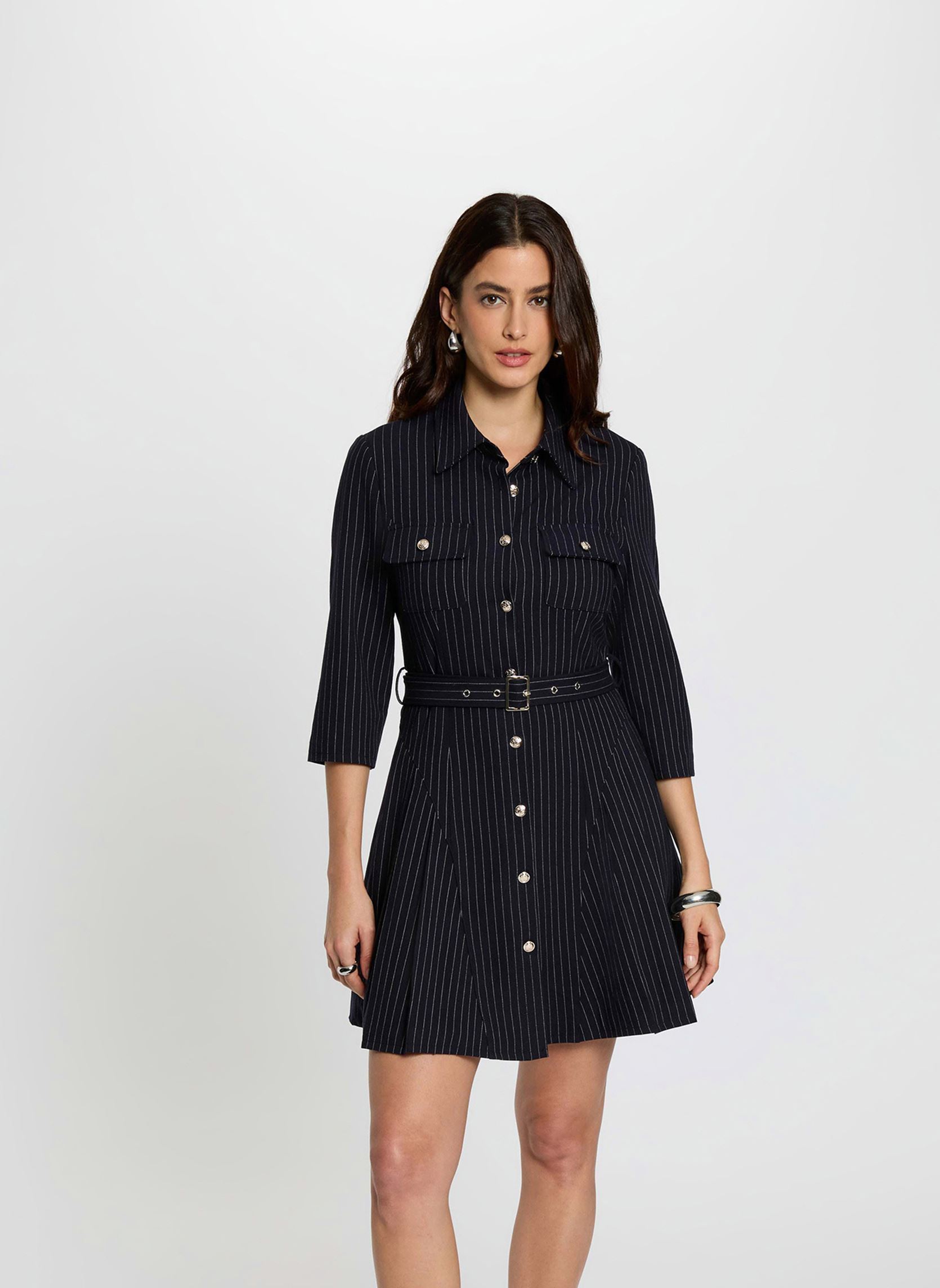 Robe courte cache coeur femme - vue 2