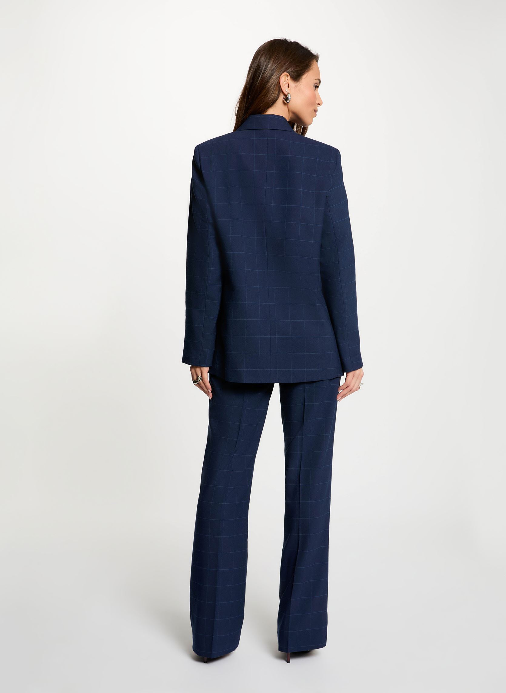 Pantalons droit 261-PNATY.F femme bleu Morgan Pantalons droit 261-PNATY.F femme bleu MARINE M