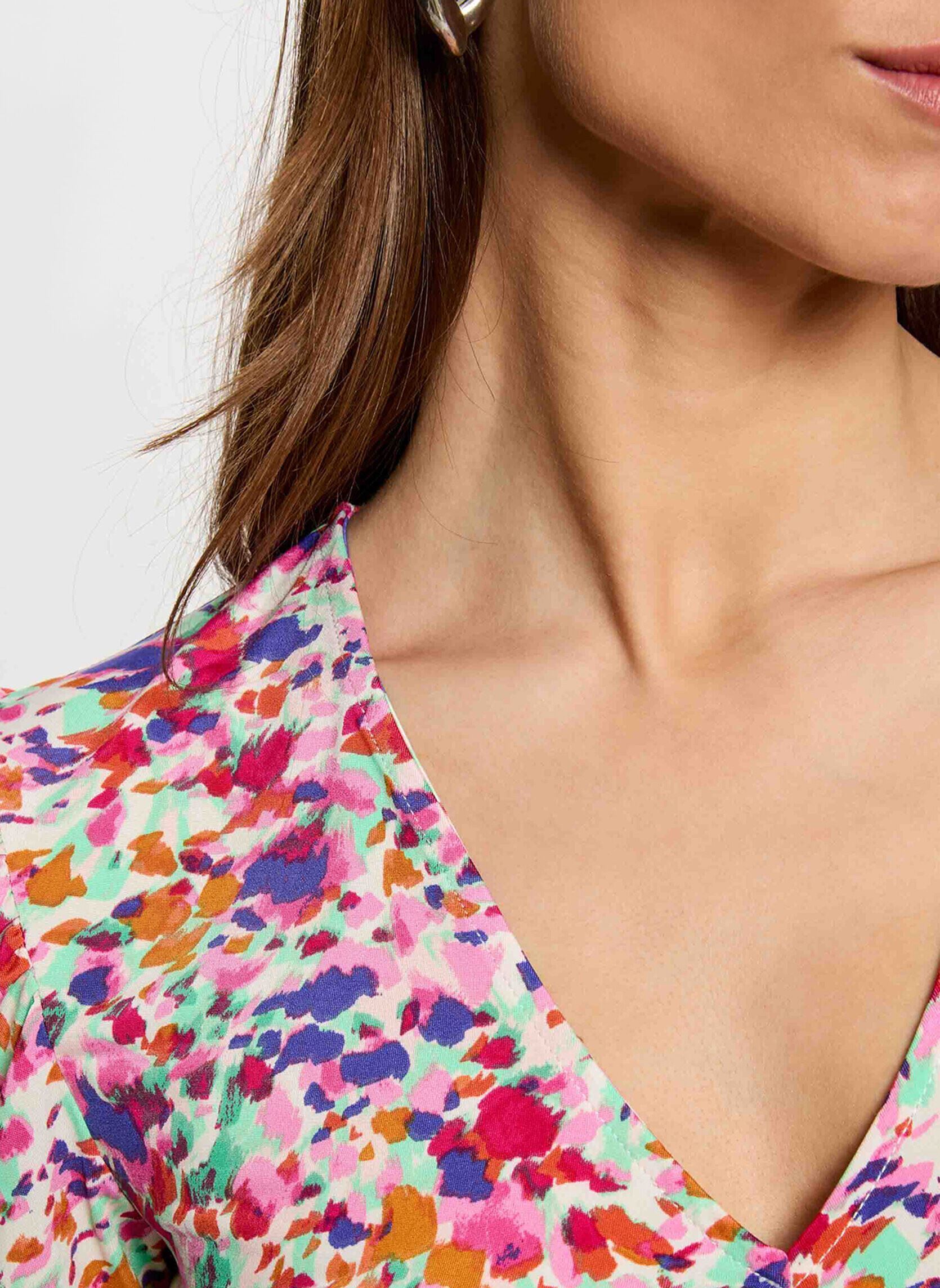 Tee-shirts manches courtes 261-DOLITA femme multicolore Morgan Tee-shirts manches courtes 261-DOLITA femme multicolore MULTICO