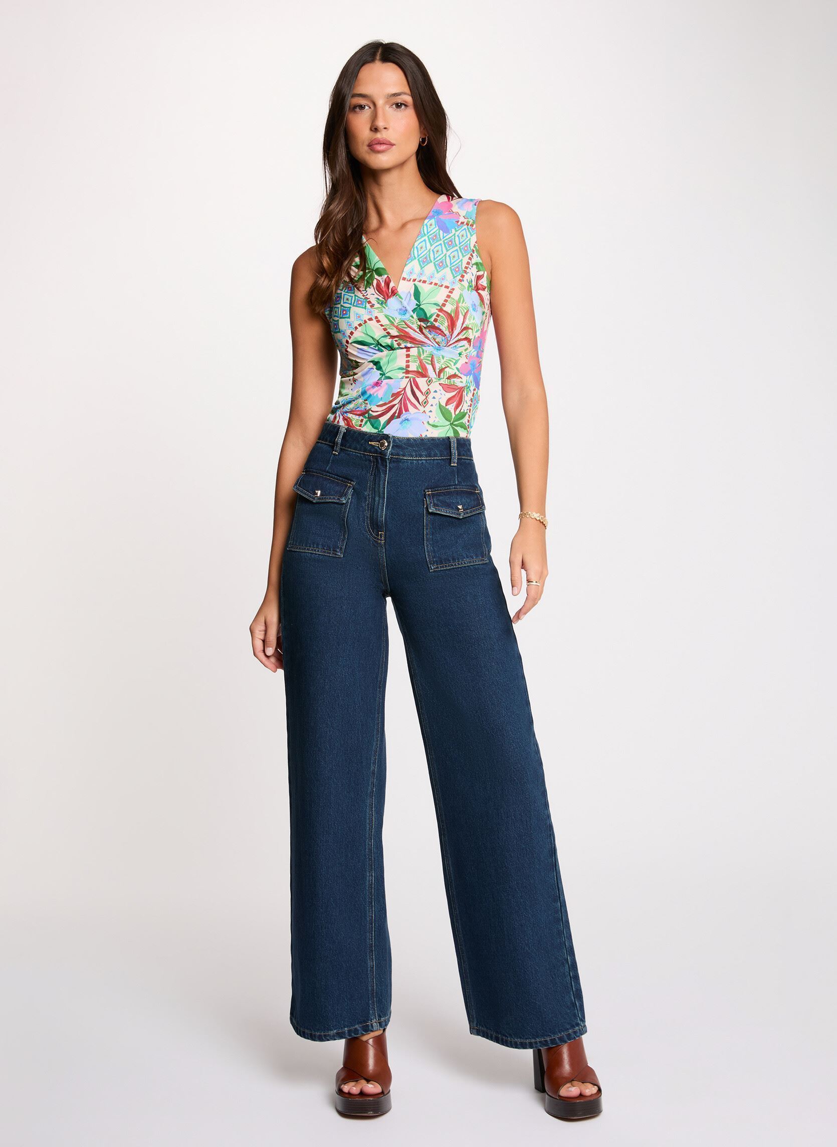Tops 261-DCANCUN femme multicolore Morgan Tops 261-DCANCUN femme multicolore MULTICO