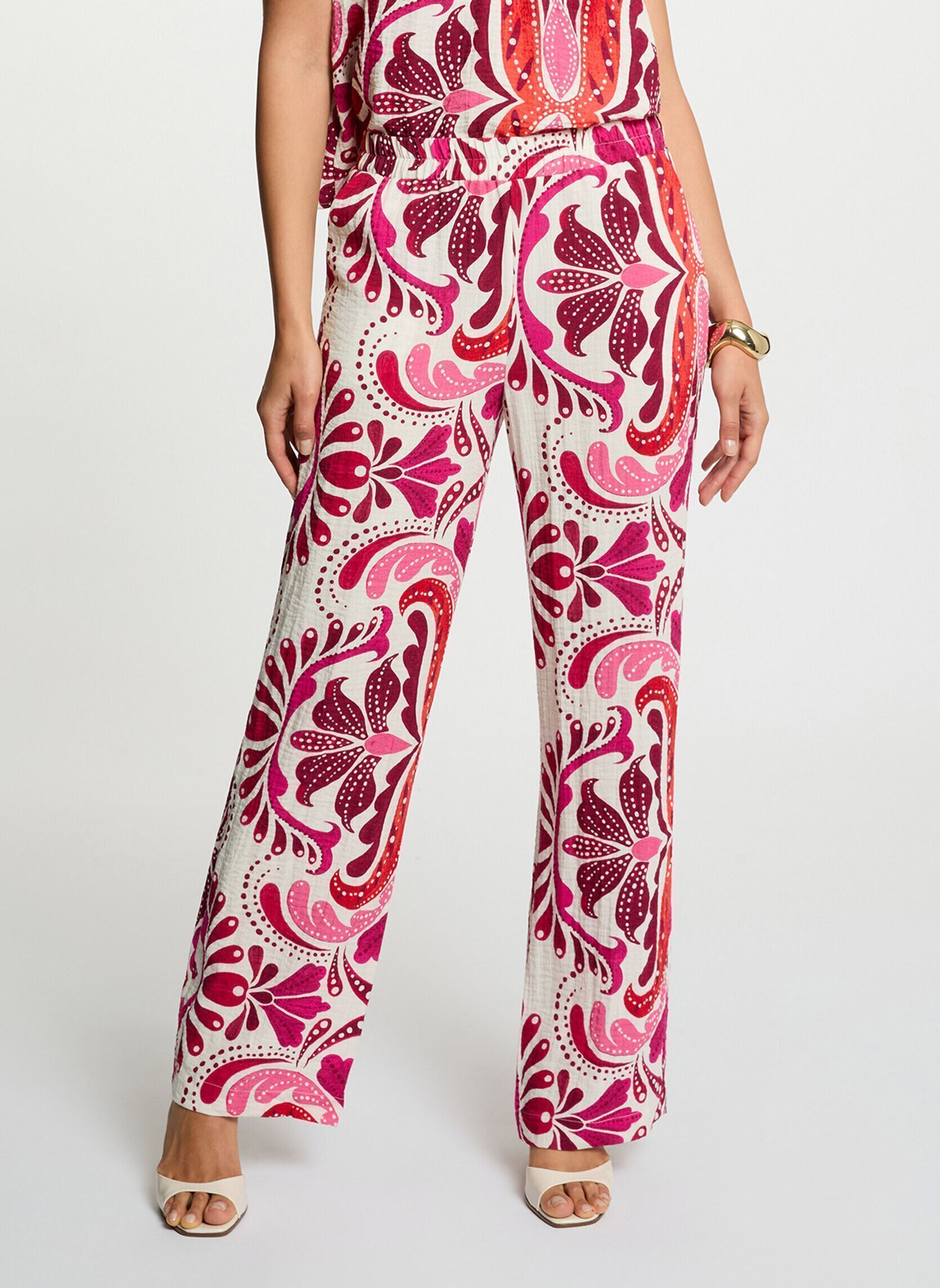 Pantalon droit fluide femme - vue 2