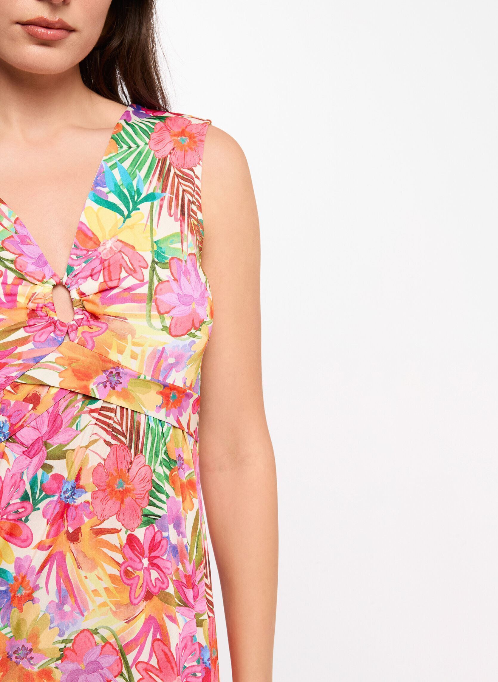 Robes longues 261-RIO femme multicolore Morgan Robes longues 261-RIO femme multicolore MULTICO