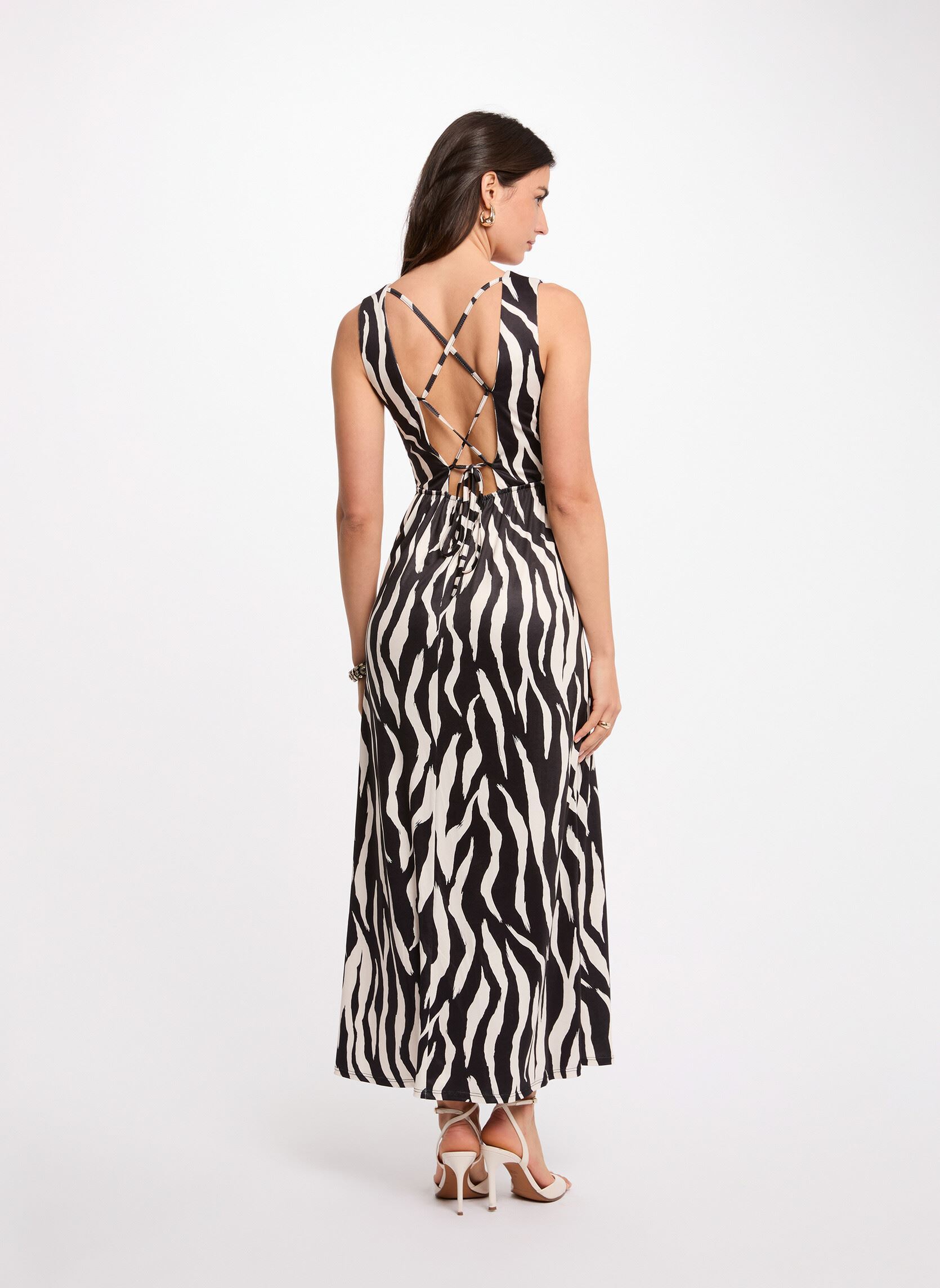 Robes longues 261-RCLAMY femme multicolore Morgan Robes longues 261-RCLAMY femme multicolore MULTICO