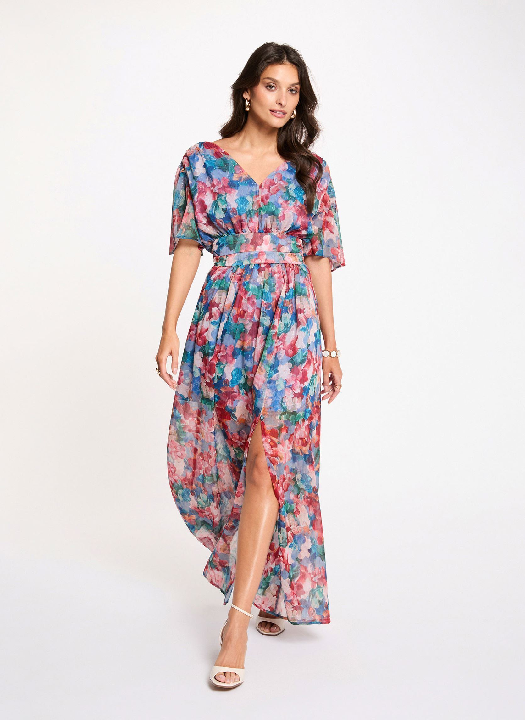 Robes longues 261-RODIO.F femme multicolore Morgan Robes longues 261-RODIO.F femme multicolore MULTICO