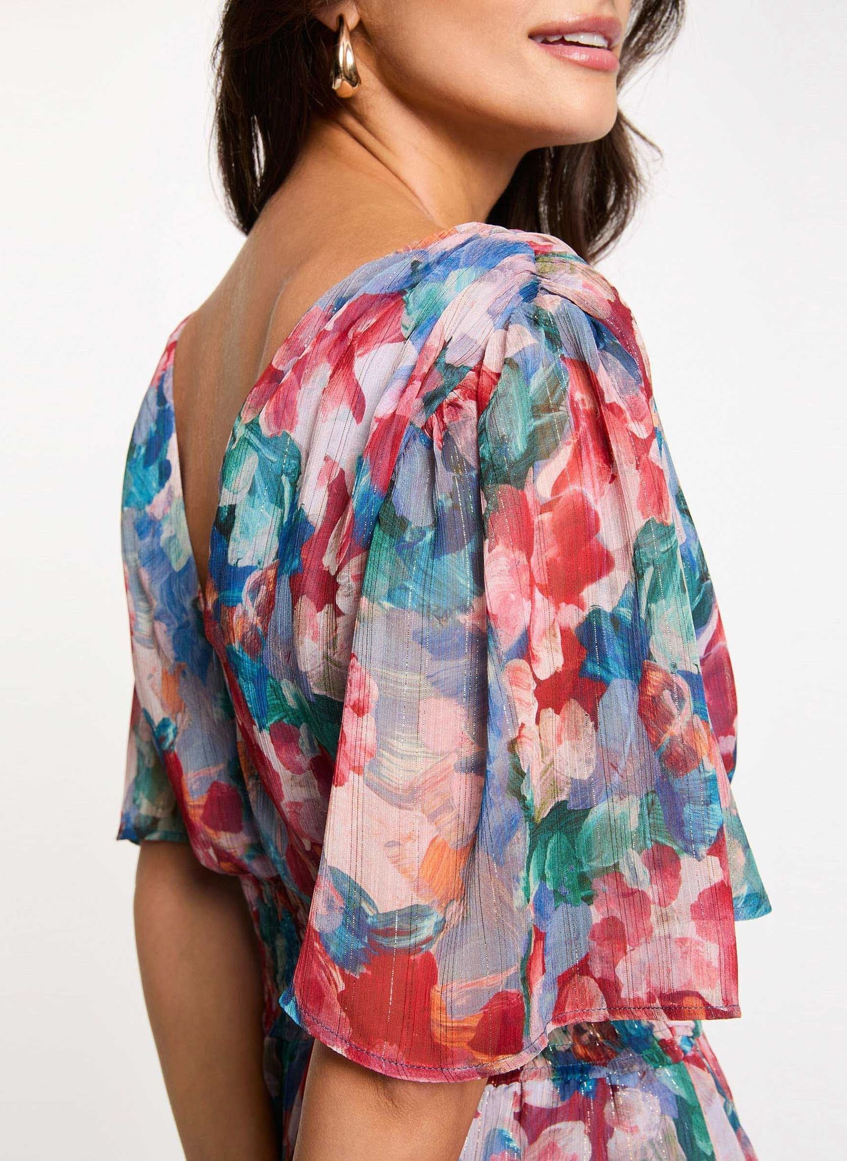 Robes longues 261-RODIO.F femme multicolore Morgan Robes longues 261-RODIO.F femme multicolore MULTICO