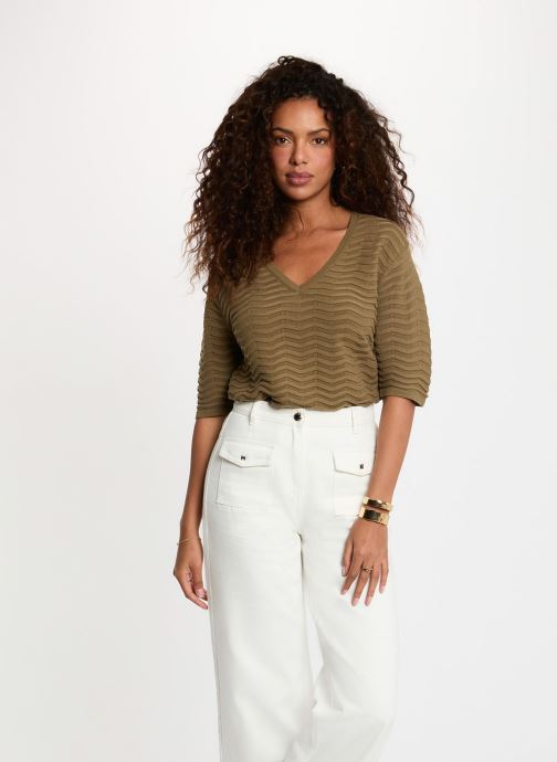 Morgan Pulls 261-MDEVA femme vert