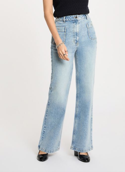 Morgan Straight Fit Jeans 261-PIJITO damen blau