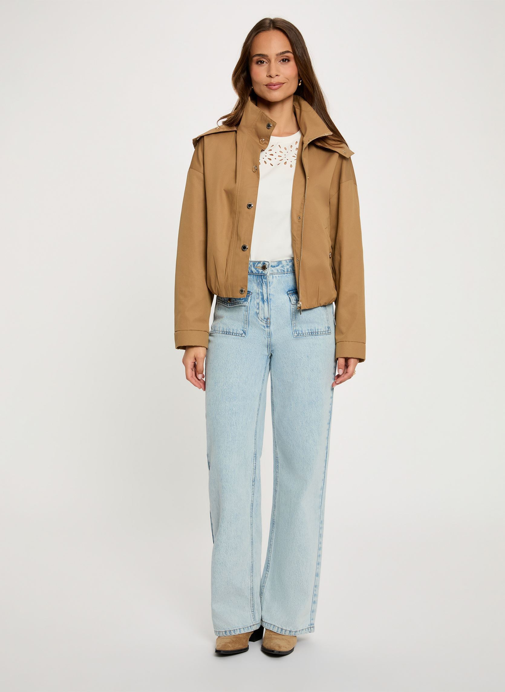 Windbreaker / Windjacken 261-GCAMIS damen braun Morgan Windbreaker / Windjacken 261-GCAMIS damen braun CAMEL M