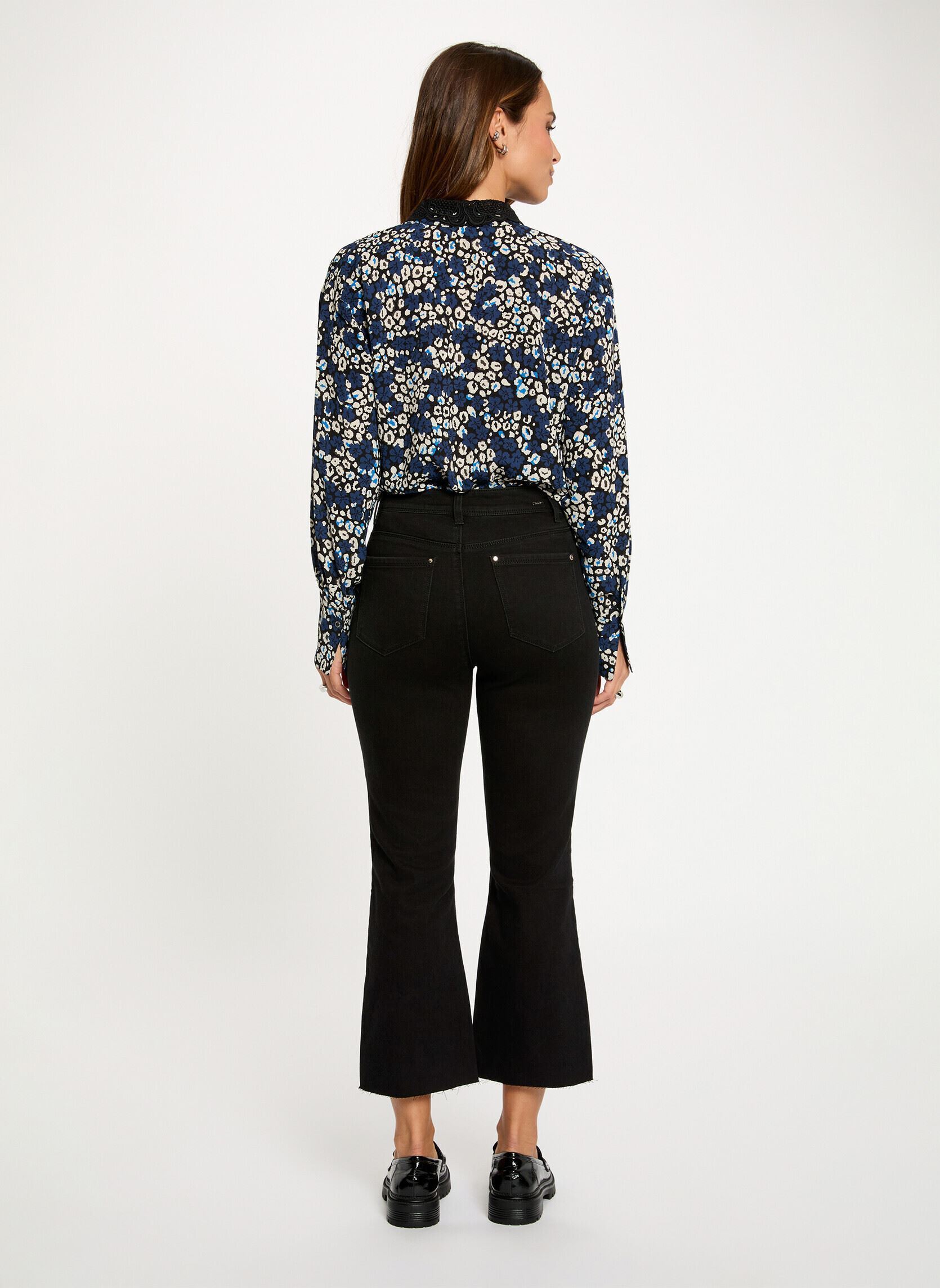 Straight Fit Jeans 261-PAKELO damen schwarz Morgan Straight Fit Jeans 261-PAKELO damen schwarz NOIR M