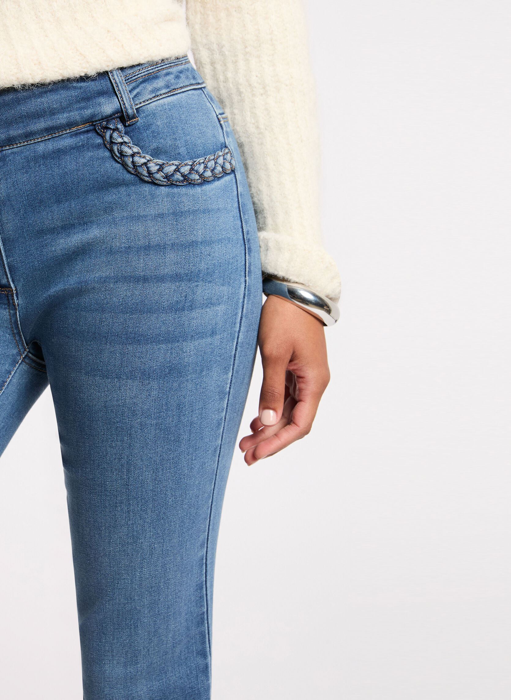 Jeans droit 261-POLIE femme bleu Morgan Jeans droit 261-POLIE femme bleu DENIM STONE