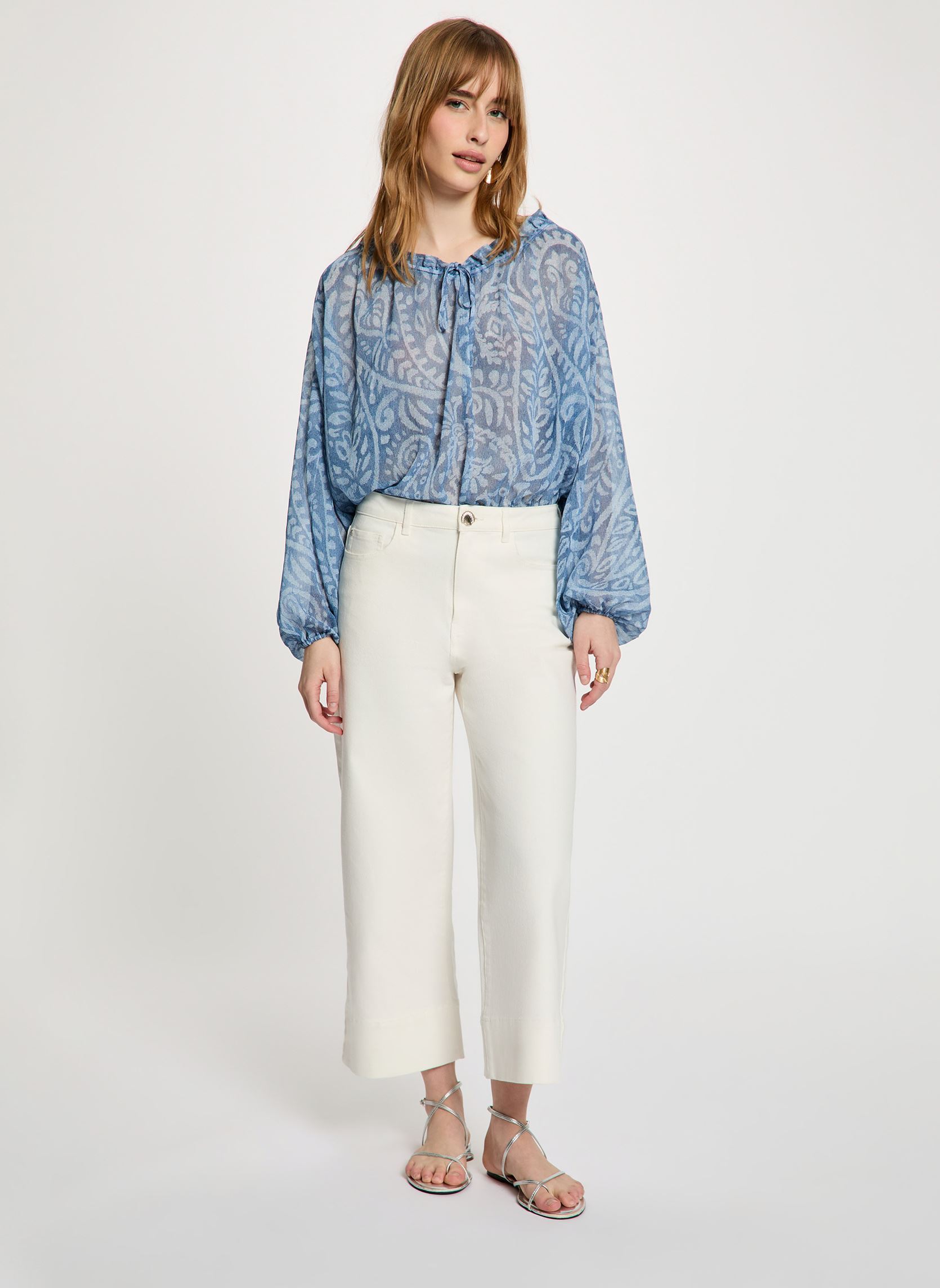 Blouses manches longues 261-OSKO.F femme multicolore Morgan Blouses manches longues 261-OSKO.F femme multicolore MULTICO