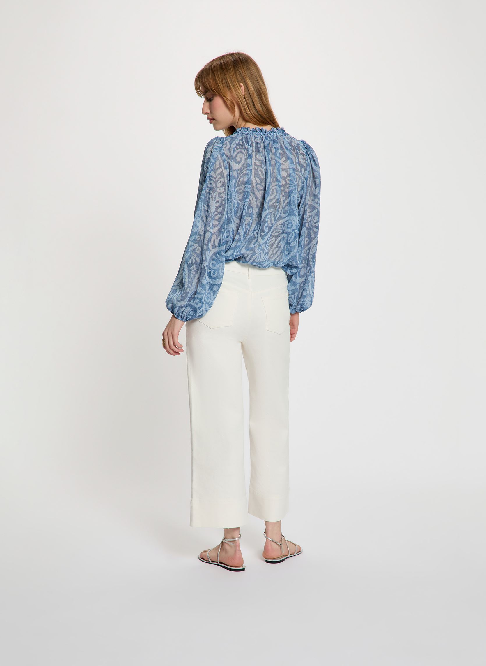 Blouses manches longues 261-OSKO.F femme multicolore Morgan Blouses manches longues 261-OSKO.F femme multicolore MULTICO