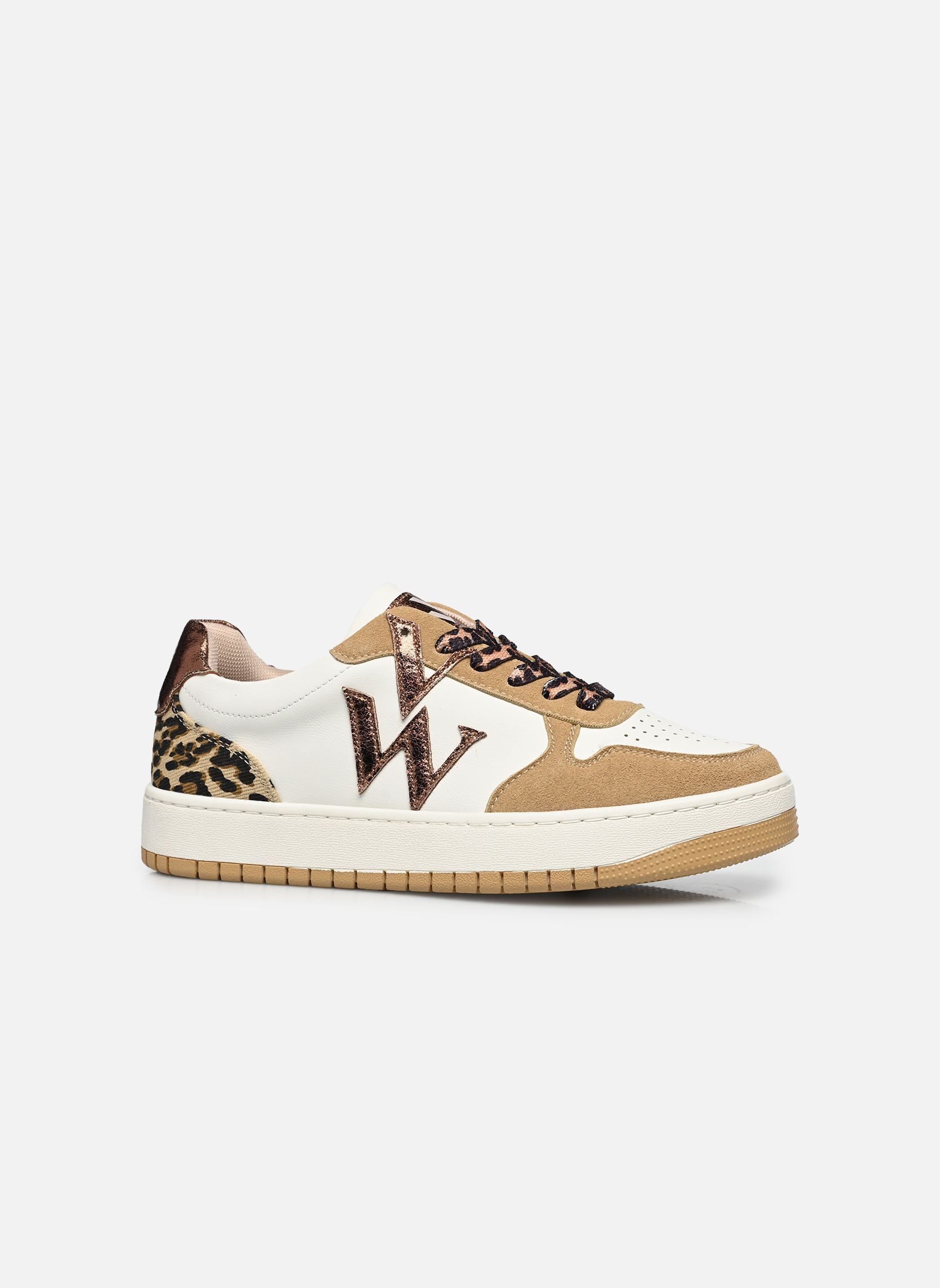 Sneakers Esmee dames beige Vanessa Wu Sneakers Esmee dames beige Beige