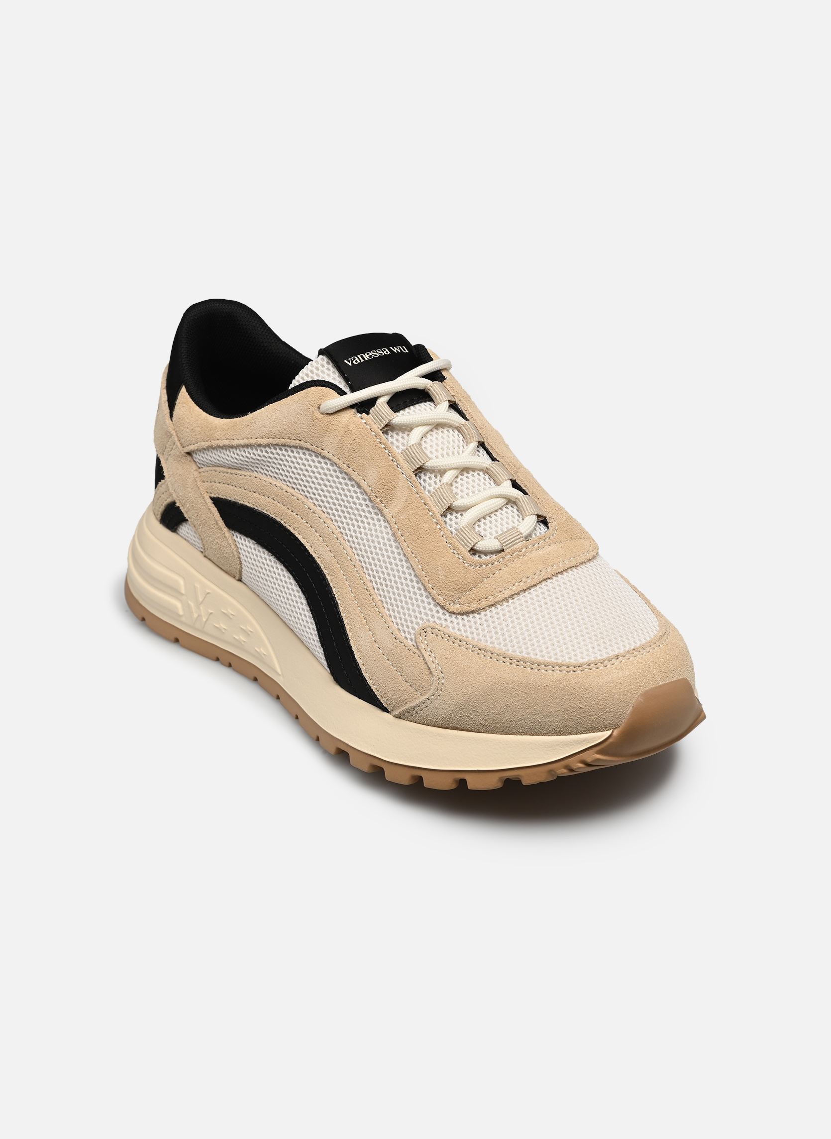 Sneakers Twist 2.25 dames beige Vanessa Wu Sneakers Twist 2.25 dames beige Noir