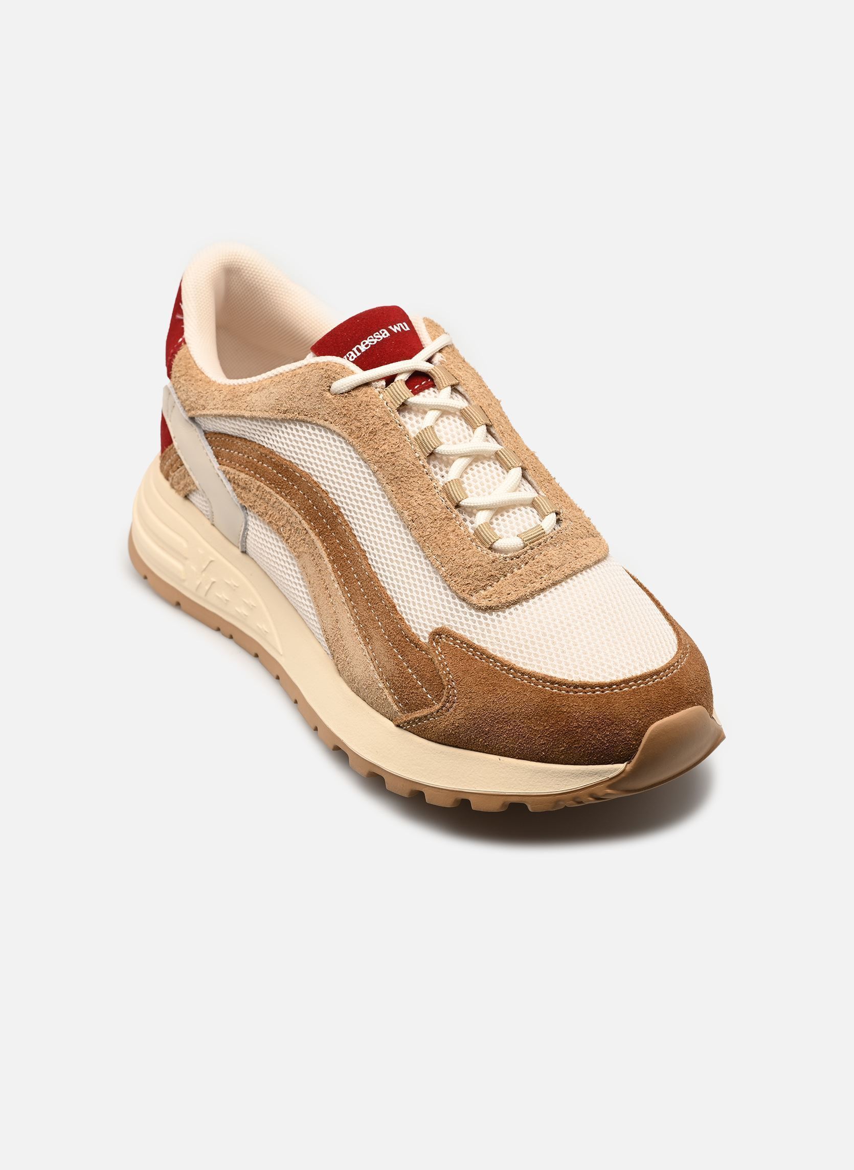 Baskets Twist 2.25 femme marron Vanessa Wu Baskets Twist 2.25 femme marron Camel