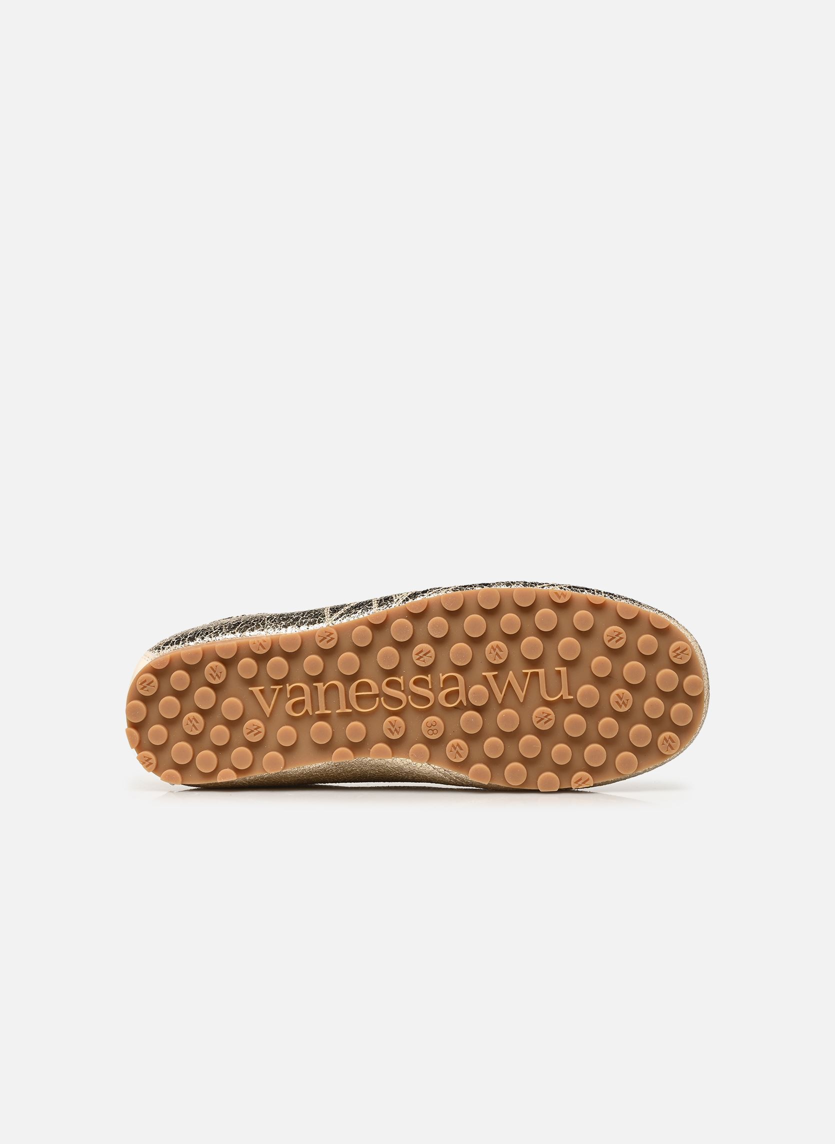Baskets Swift 1.86 femme or et bronze Vanessa Wu Baskets Swift 1.86 femme or et bronze Or