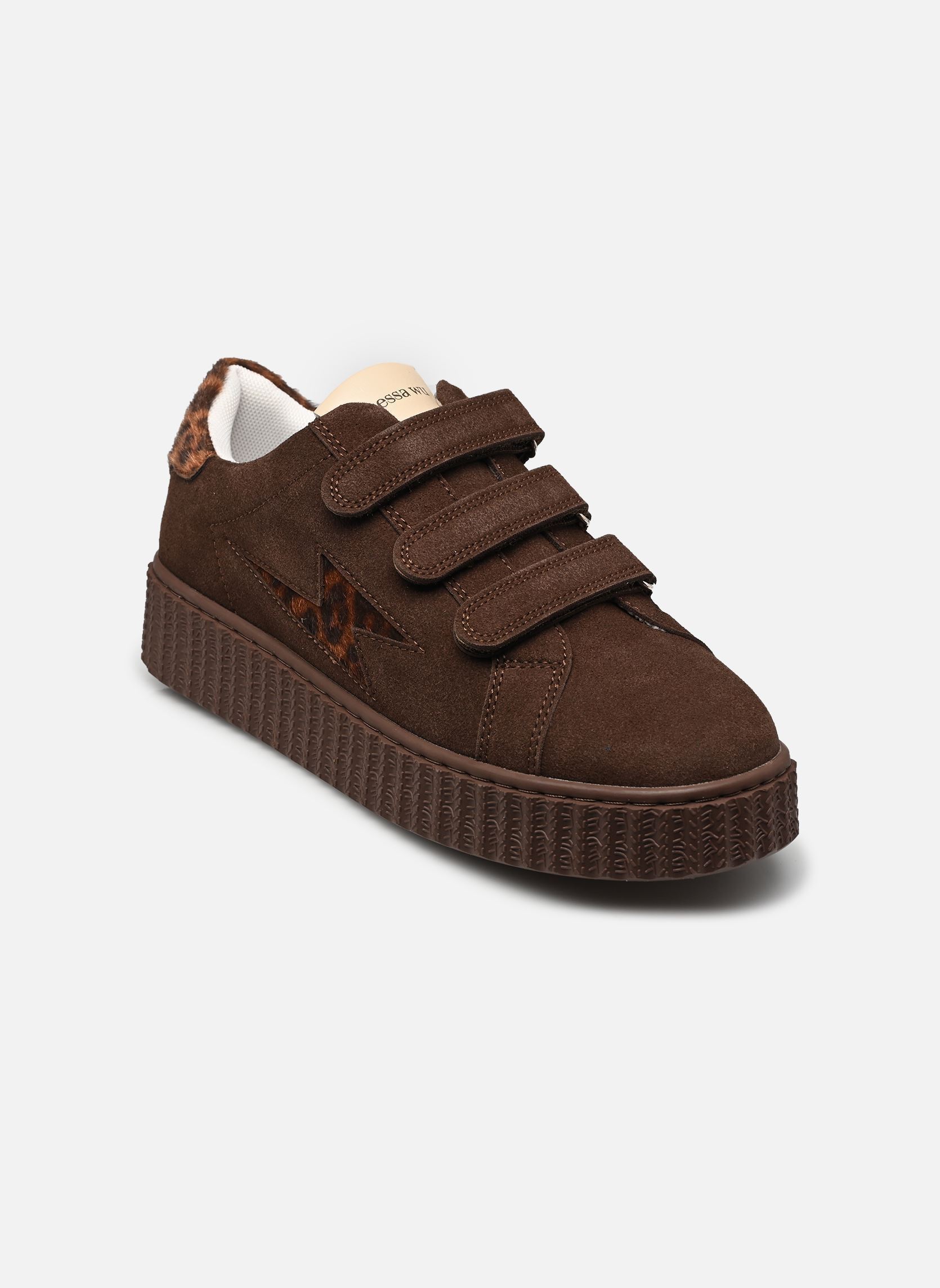 Baskets basses MAGGIE Originals femme marron Vanessa Wu Baskets basses MAGGIE Originals femme marron CHOCOLAT