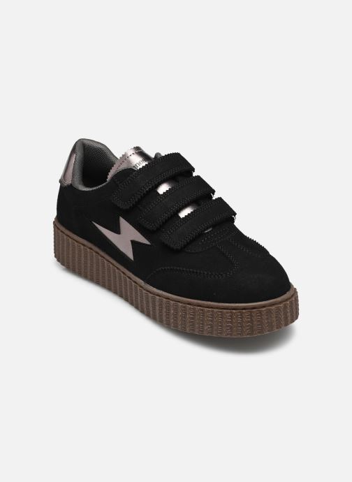 Vanessa Wu Baskets basses MAGGIE Originals femme noir