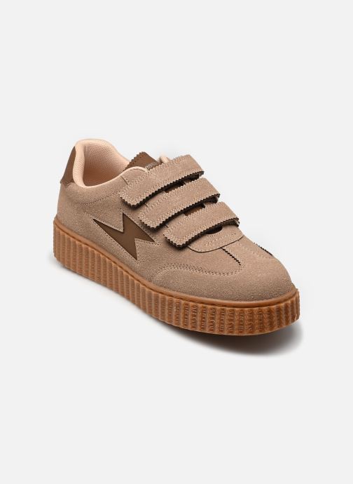 Vanessa Wu Baskets basses MAGGIE Originals femme marron
