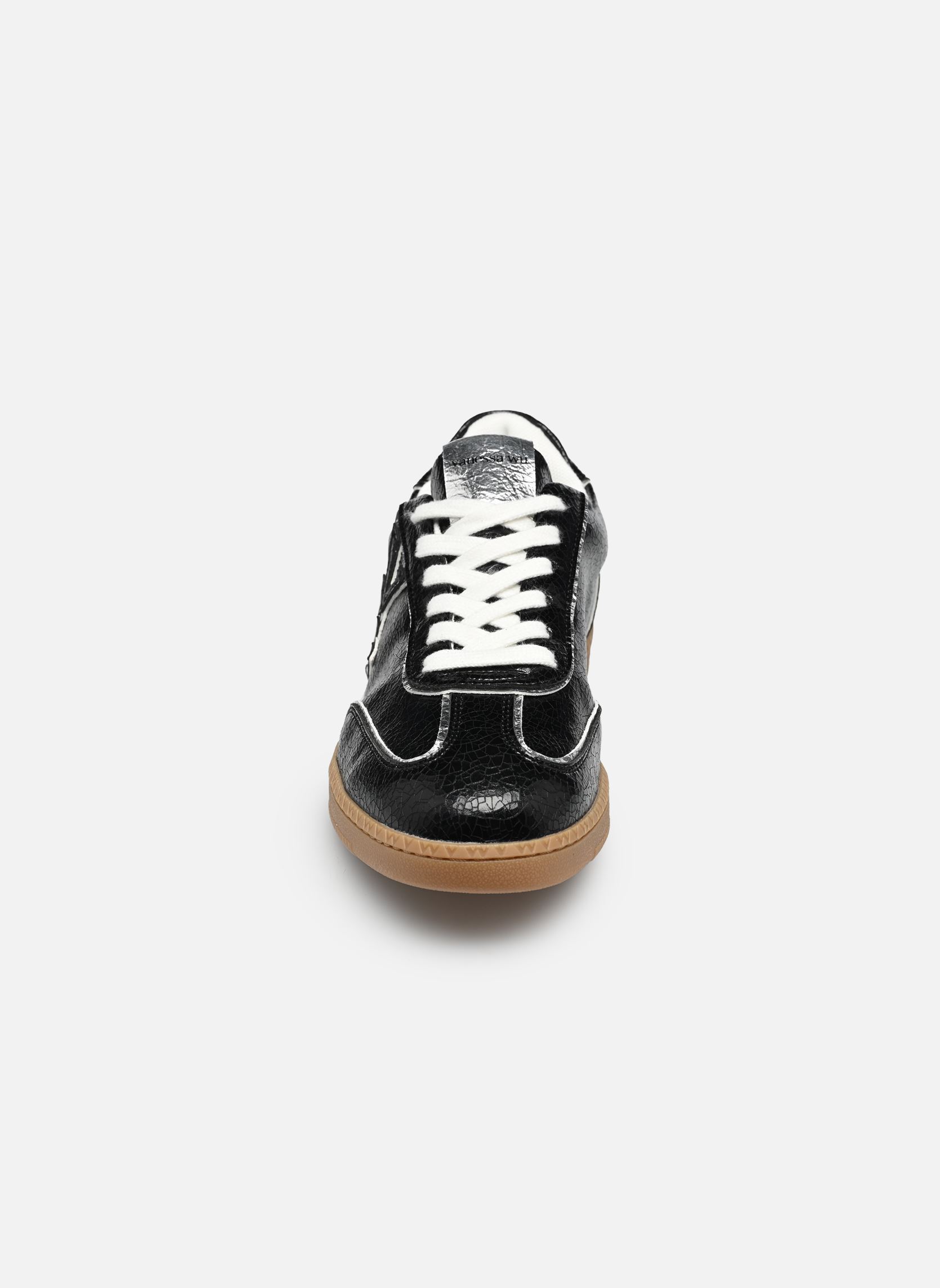 Baskets AURA Initials femme noir Vanessa Wu Baskets AURA Initials femme noir NOIR