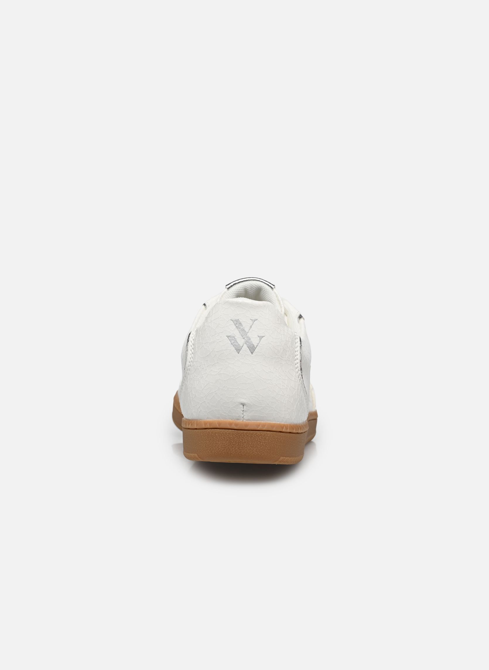 Sneakers AURA Initials dames wit Vanessa Wu Sneakers AURA Initials dames wit BLANC