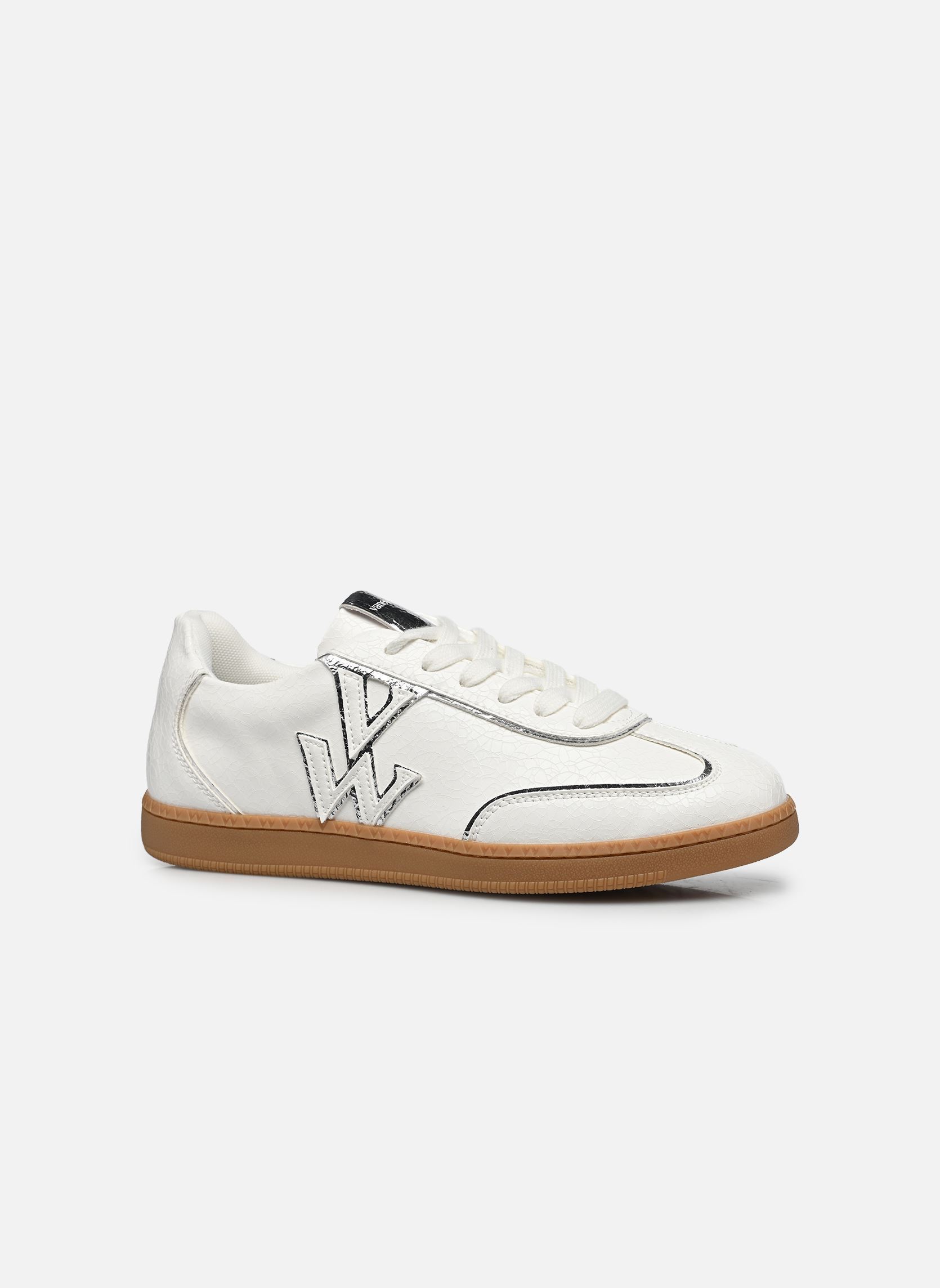 Sneakers AURA Initials dames wit Vanessa Wu Sneakers AURA Initials dames wit BLANC