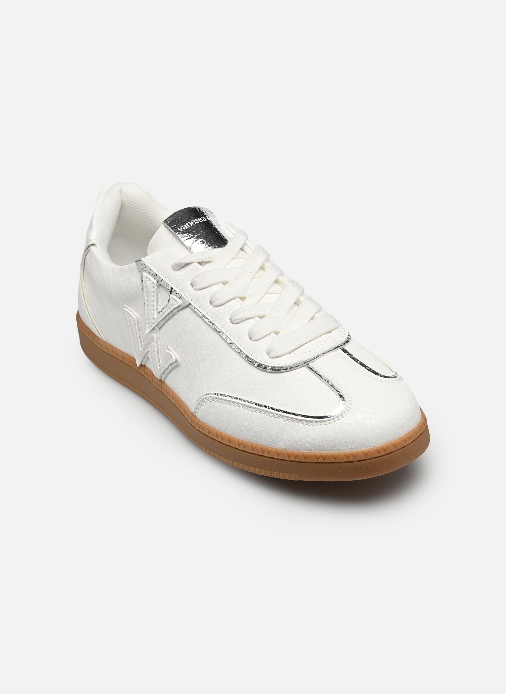 Sneakers AURA Initials dames wit Vanessa Wu Sneakers AURA Initials dames wit BLANC