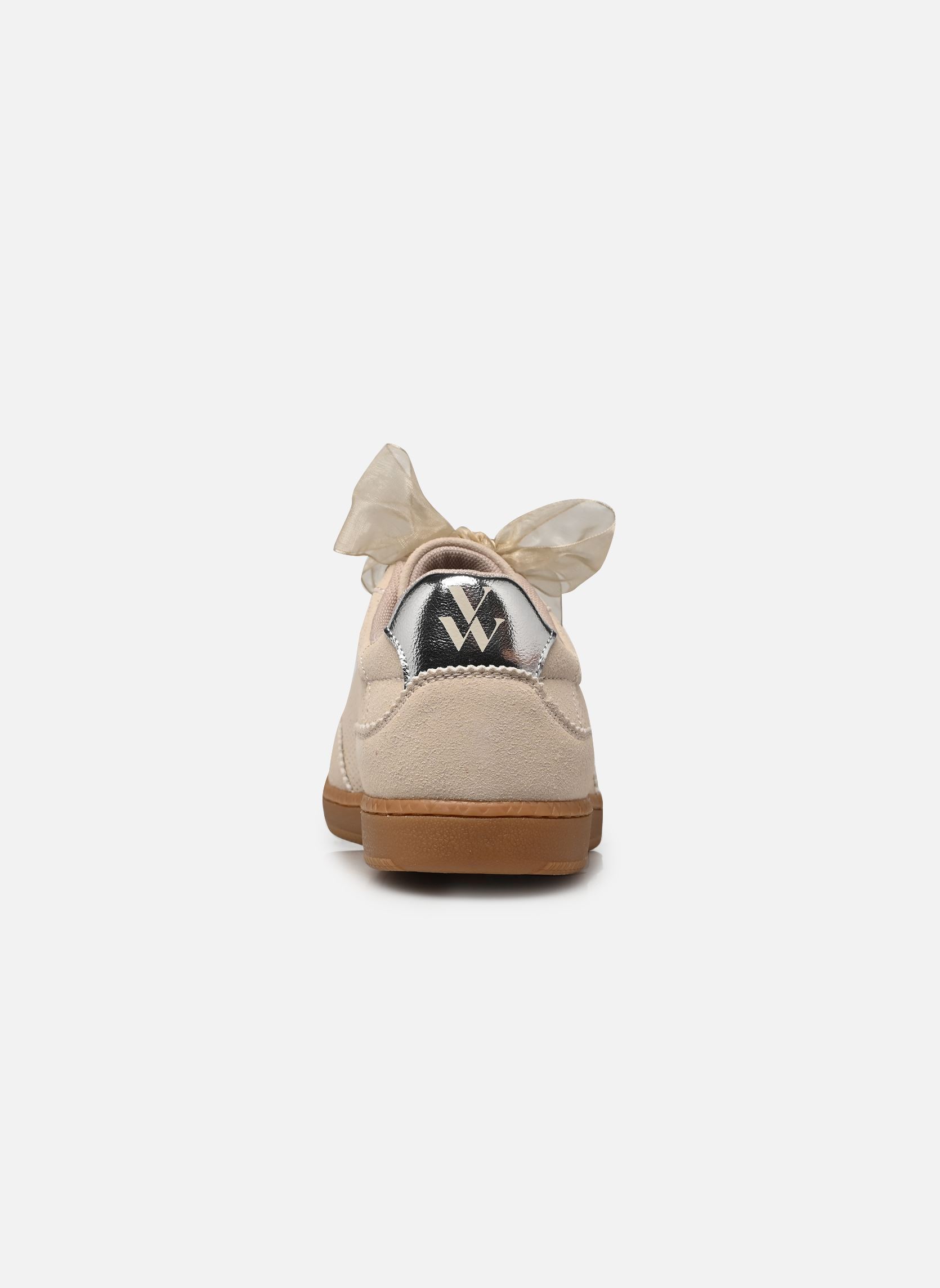 Baskets basses AURA Emblem femme beige Vanessa Wu Baskets basses AURA Emblem femme beige BEIGE