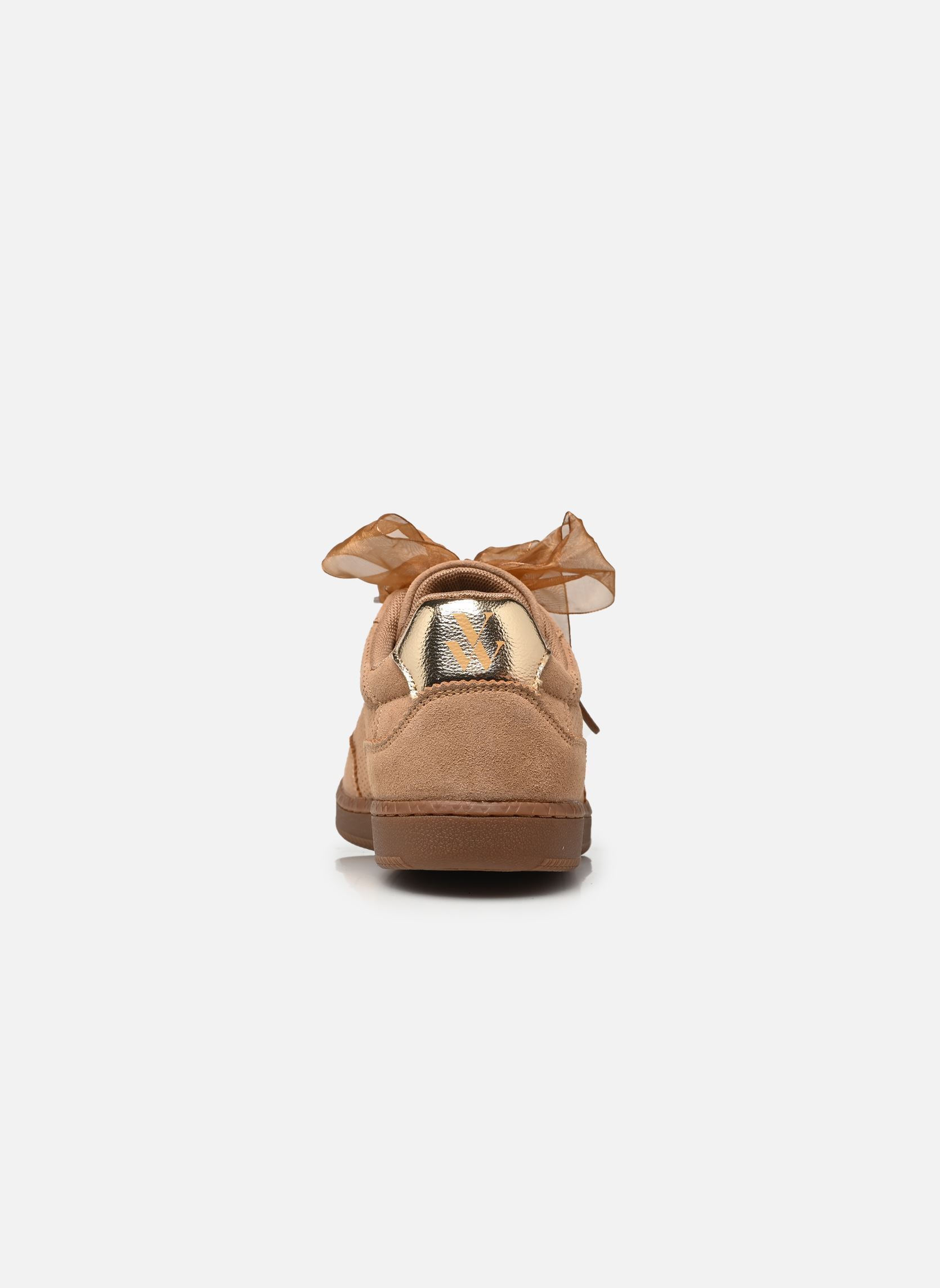 Niedrige Sneaker AURA Emblem damen braun Vanessa Wu Niedrige Sneaker AURA Emblem damen braun CAMEL