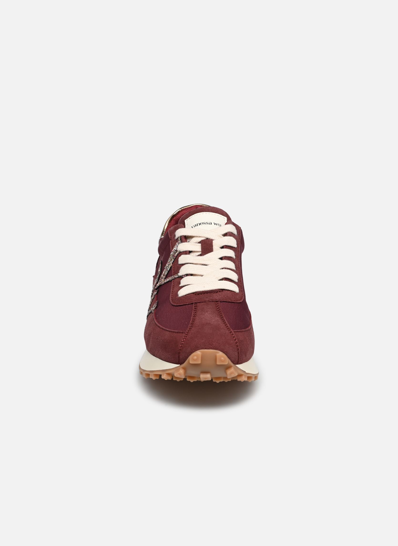 Lage sneakers FLOW Initials dames bordeaux Vanessa Wu Lage sneakers FLOW Initials dames bordeaux BORDEAUX
